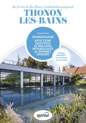 Promos de Santé et Opticiens à Paris | ValVital Brochure établissement Thonon-les-Bains 2024 sur ValVital | 11/04/2024 - 30/11/2024