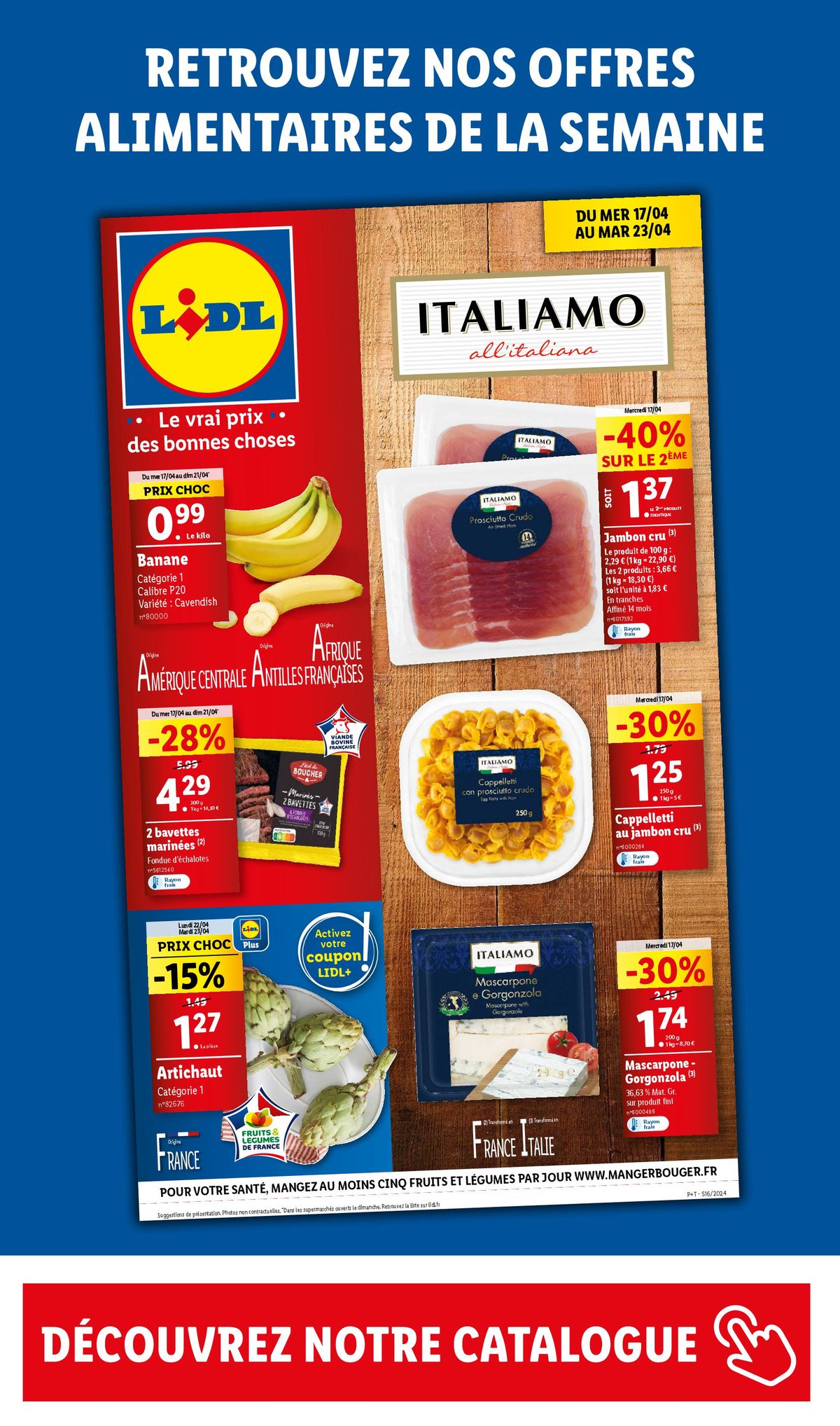 Catalogue C'est l'heure de faire de bonnes affaires chez Lidl ! , page 00022