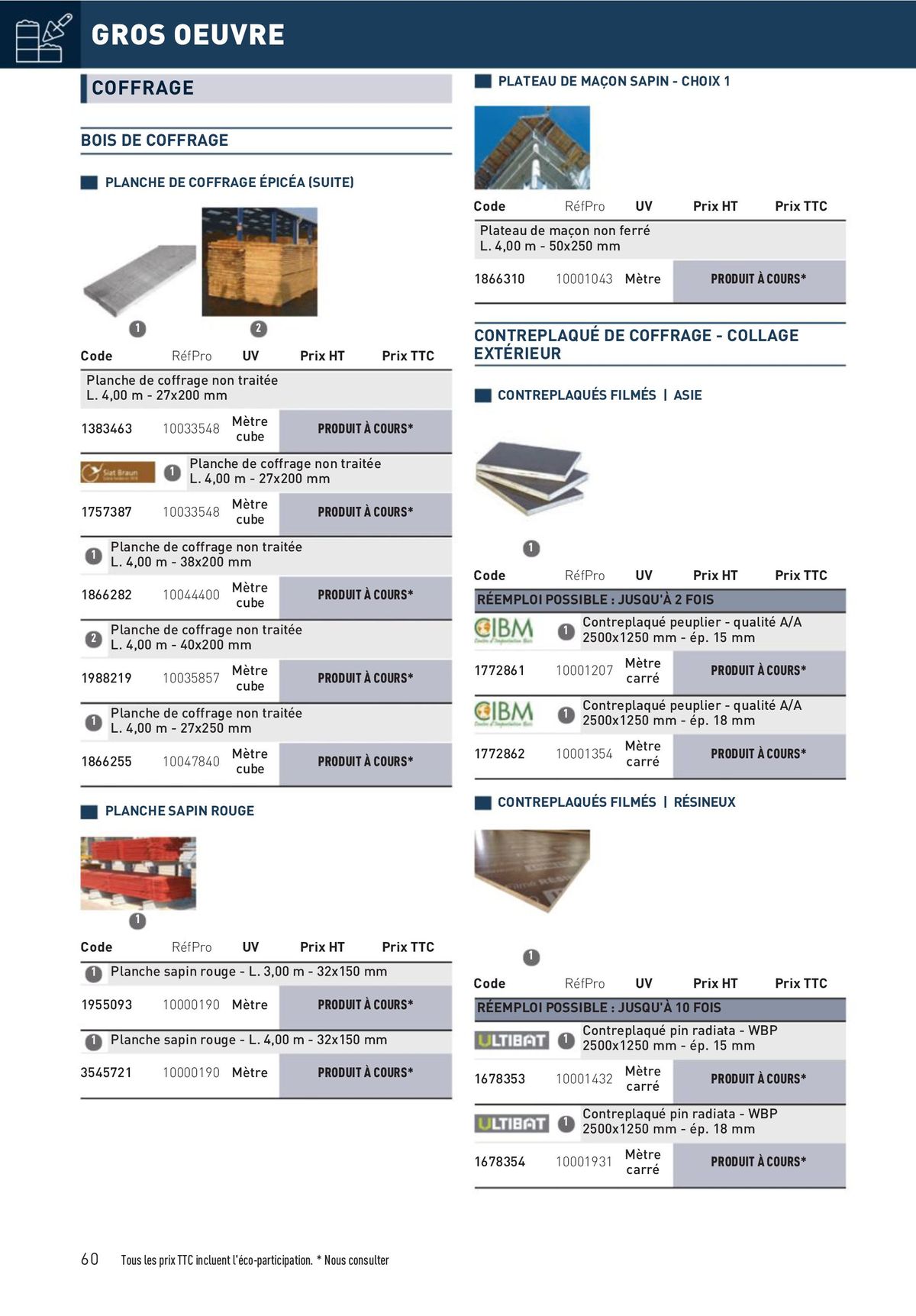 Catalogue Matériaux et Outillage, page 00060