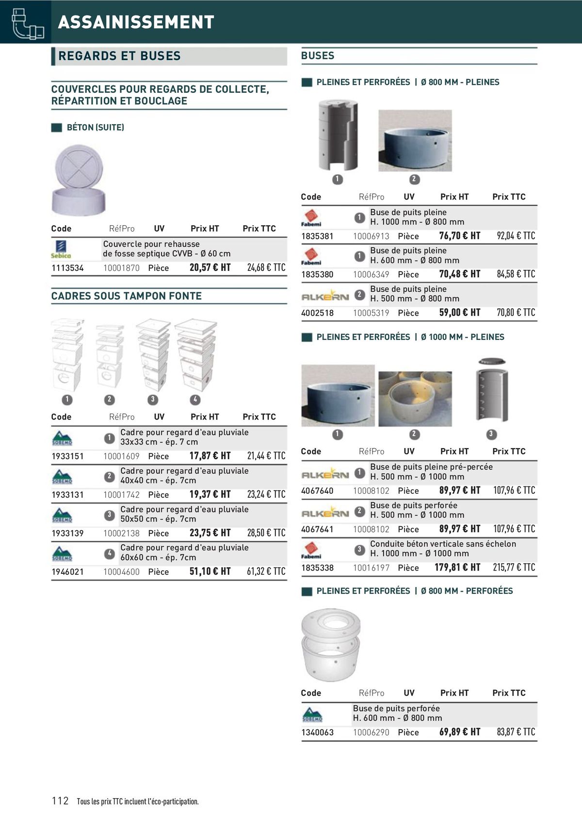 Catalogue Matériaux et Outillage, page 00112