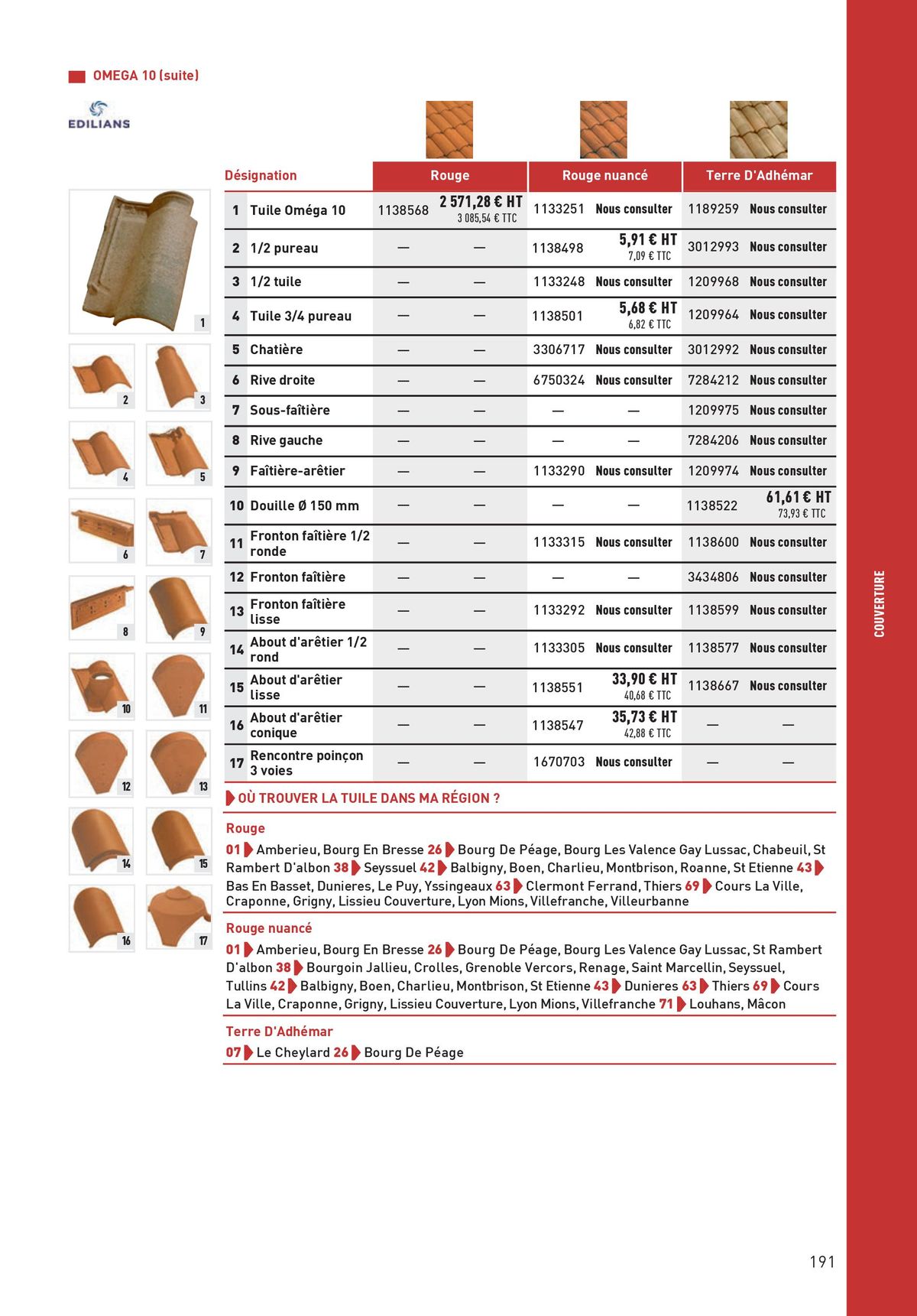 Catalogue Matériaux et Outillage, page 00191