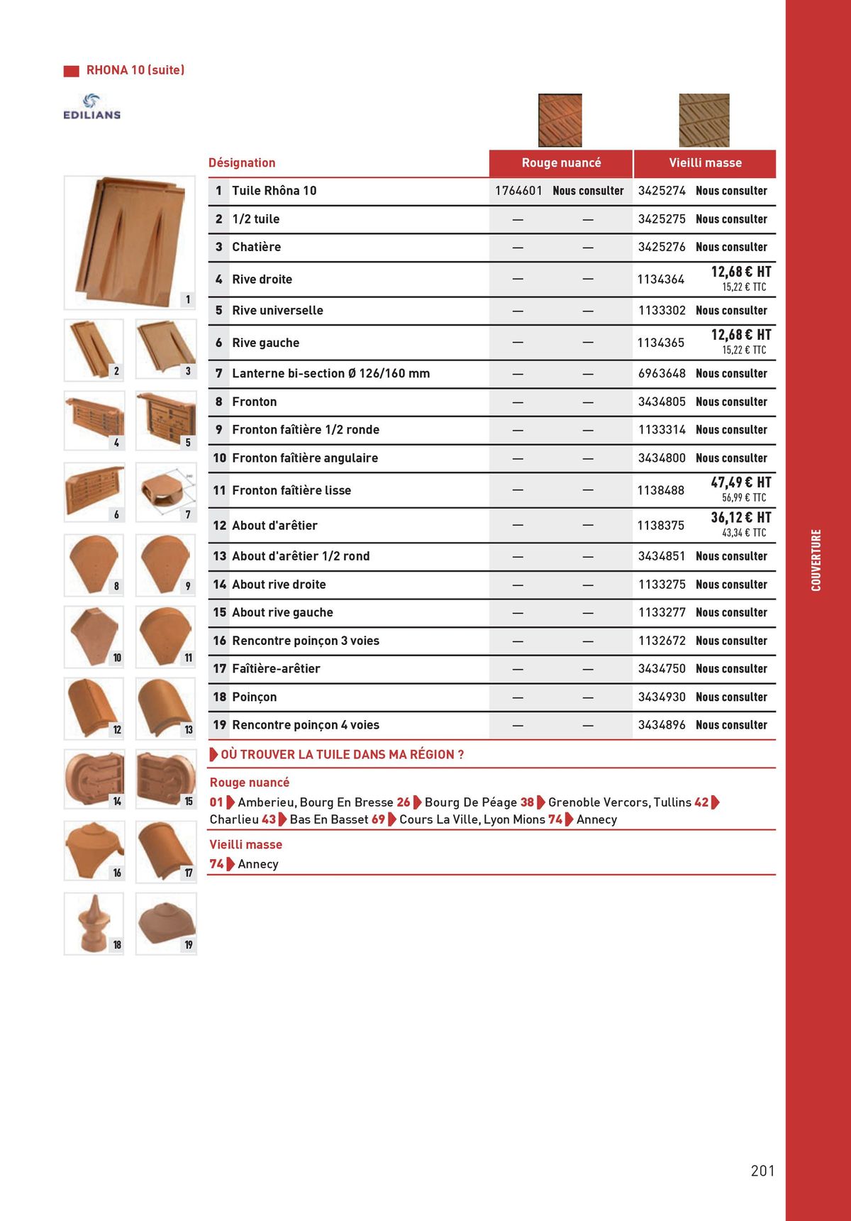 Catalogue Matériaux et Outillage, page 00201