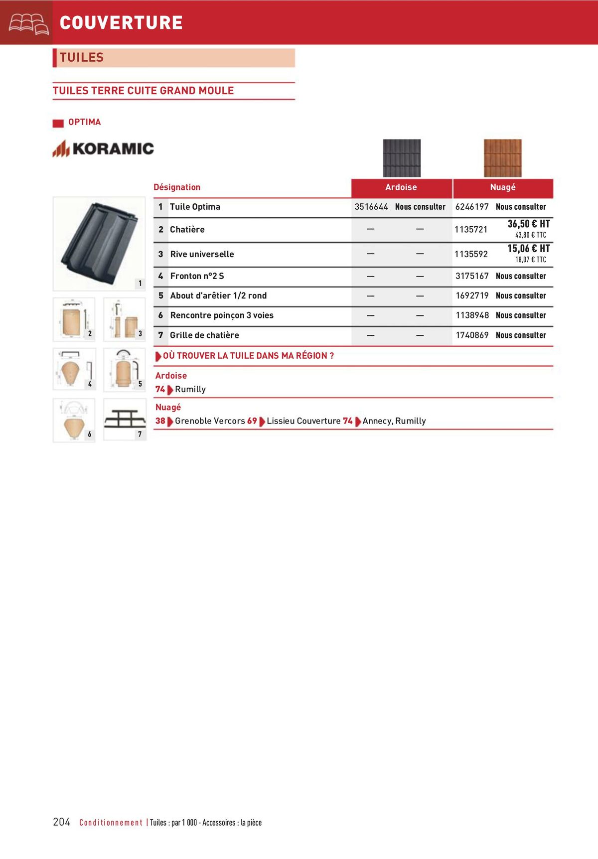 Catalogue Matériaux et Outillage, page 00204