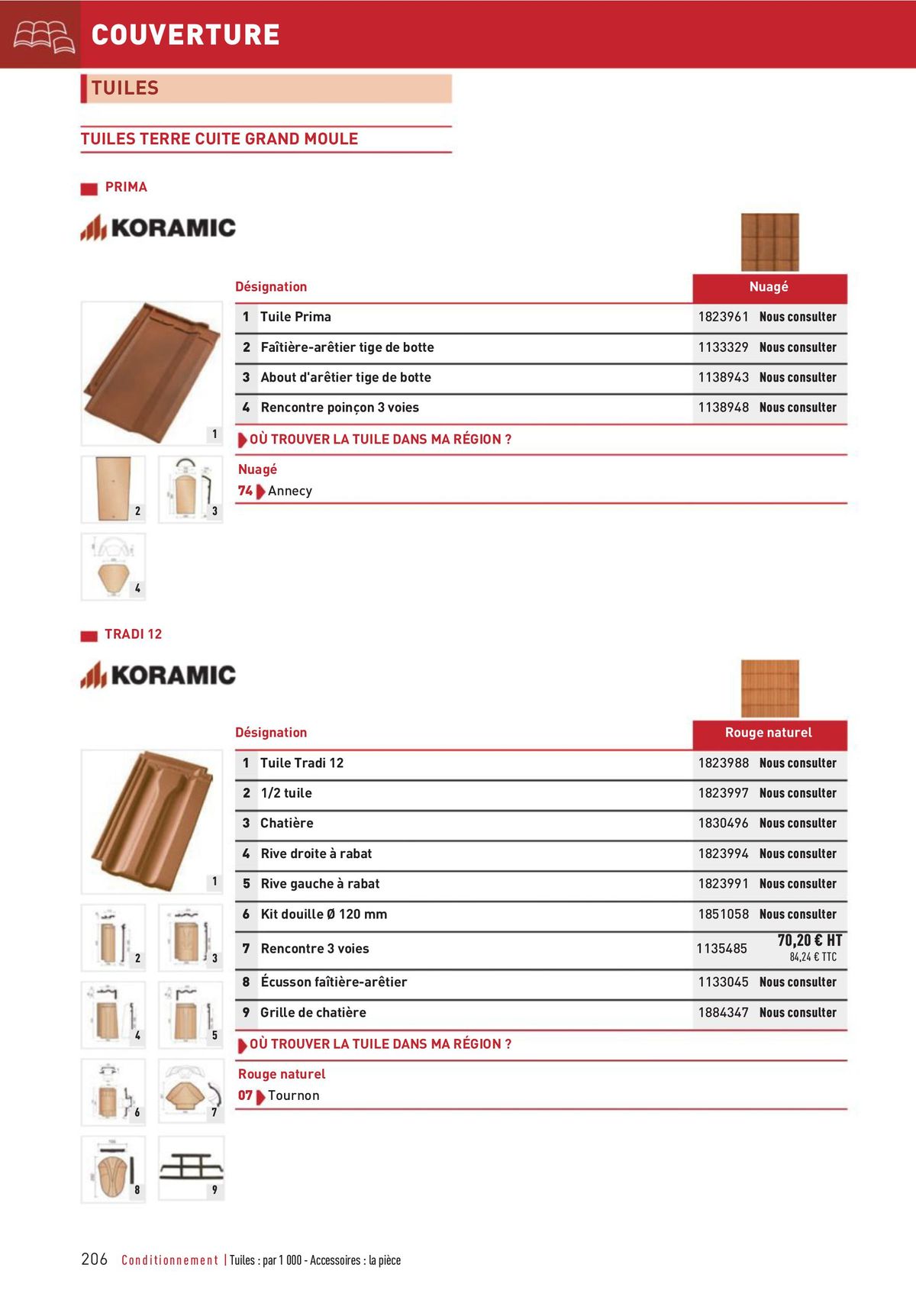 Catalogue Matériaux et Outillage, page 00206