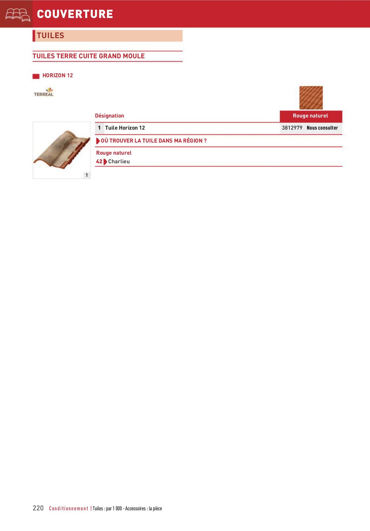 Catalogue Matériaux et Outillage, page 00220