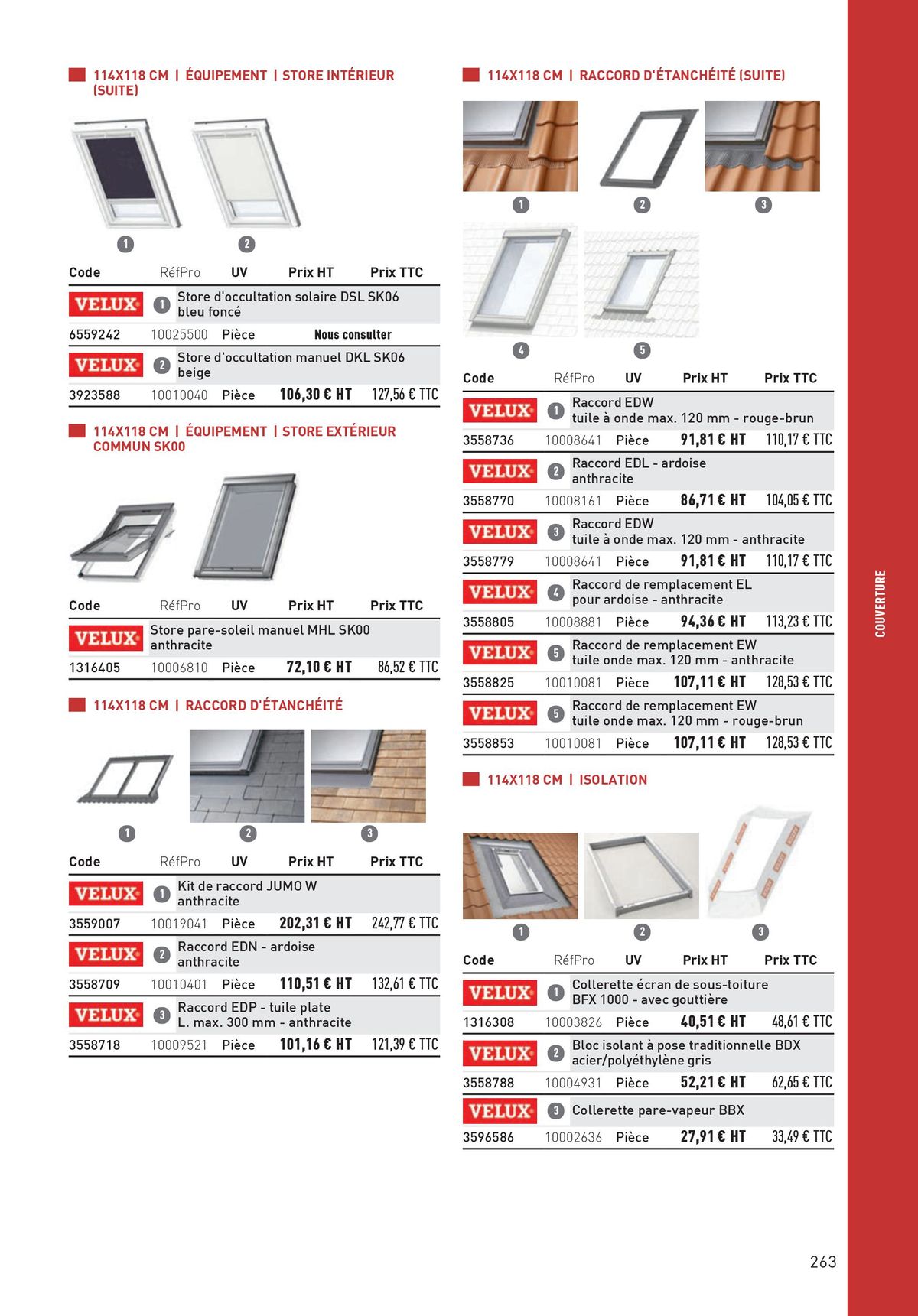 Catalogue Matériaux et Outillage, page 00263