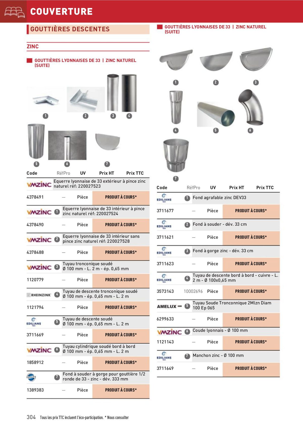 Catalogue Matériaux et Outillage, page 00304