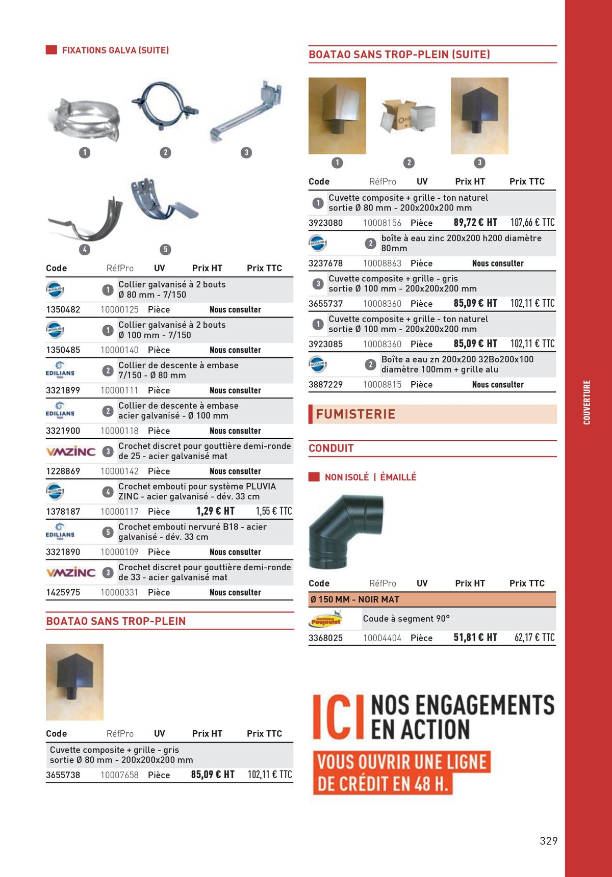 Catalogue Matériaux et Outillage, page 00329