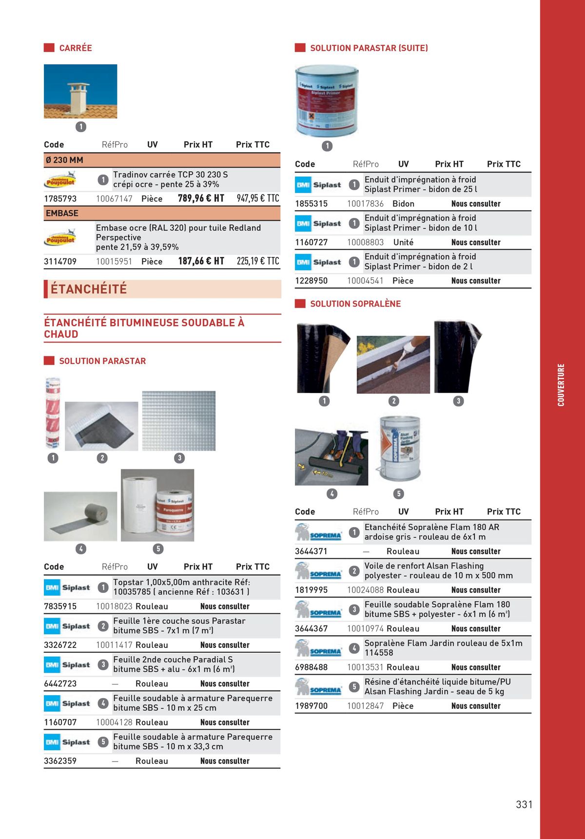 Catalogue Matériaux et Outillage, page 00331