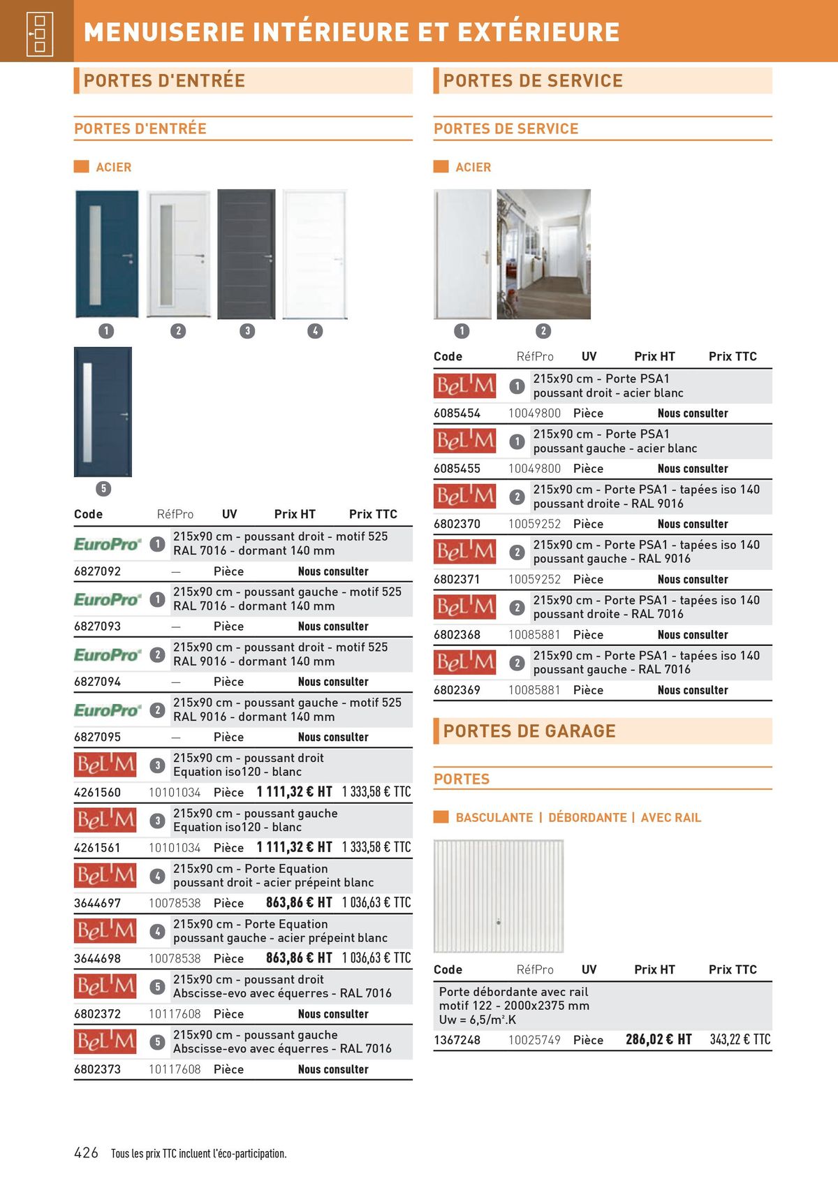 Catalogue Matériaux et Outillage, page 00426