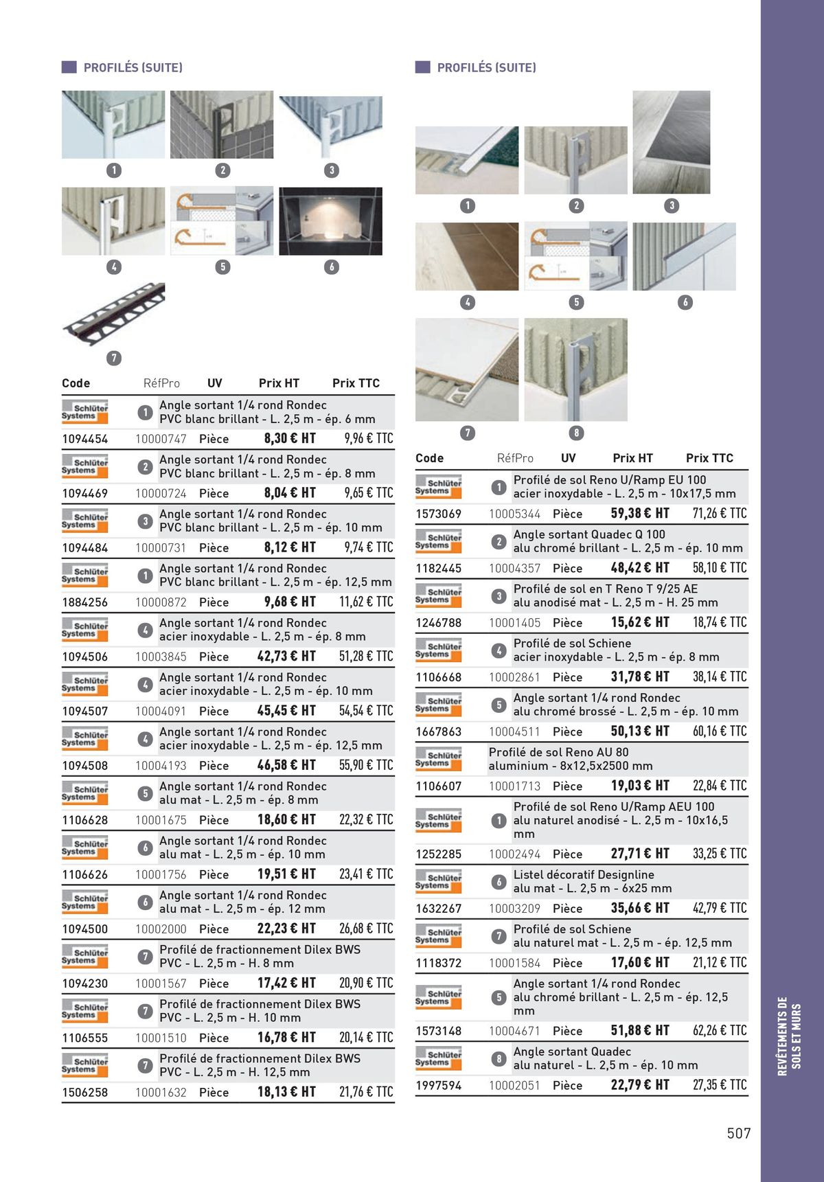 Catalogue Matériaux et Outillage, page 00507