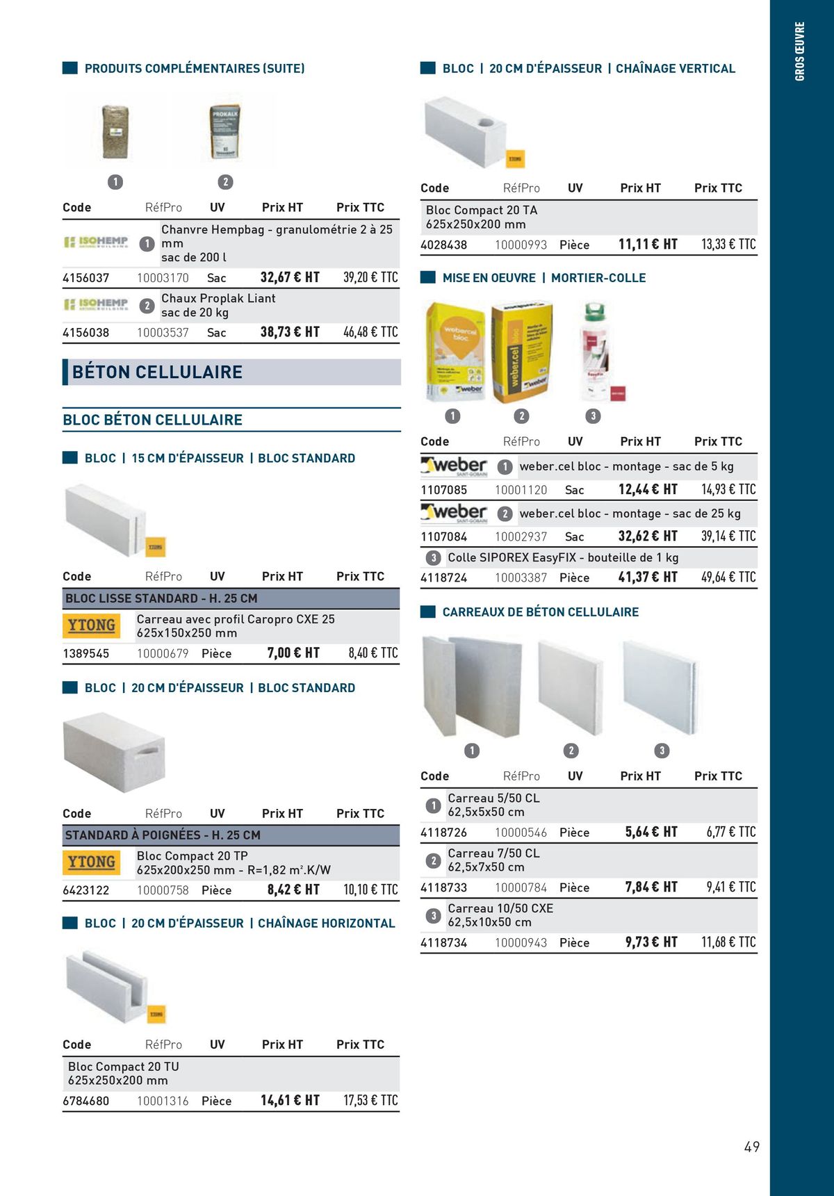 Catalogue Matériaux et Outillage, page 00049