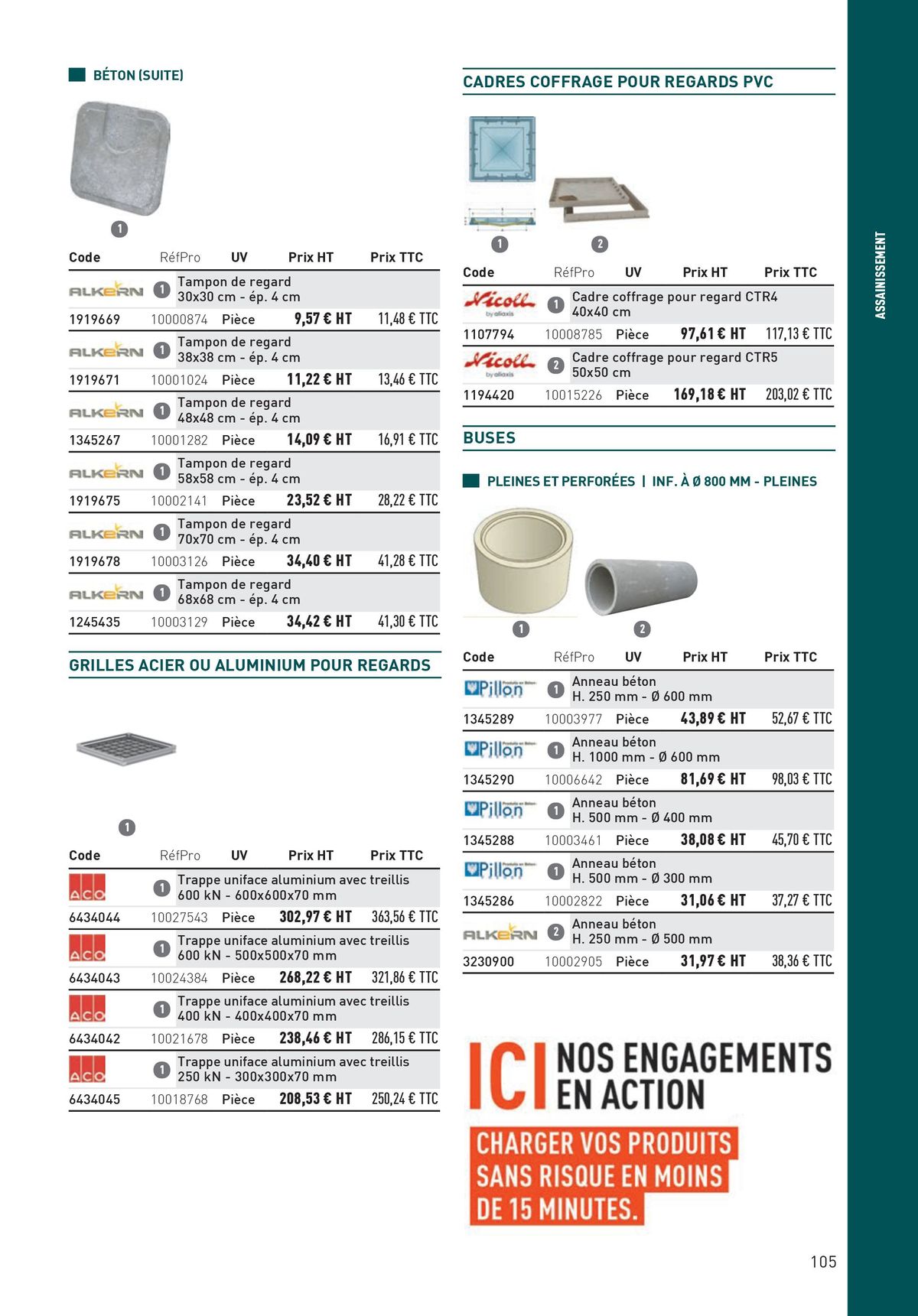 Catalogue Matériaux et Outillage, page 00105