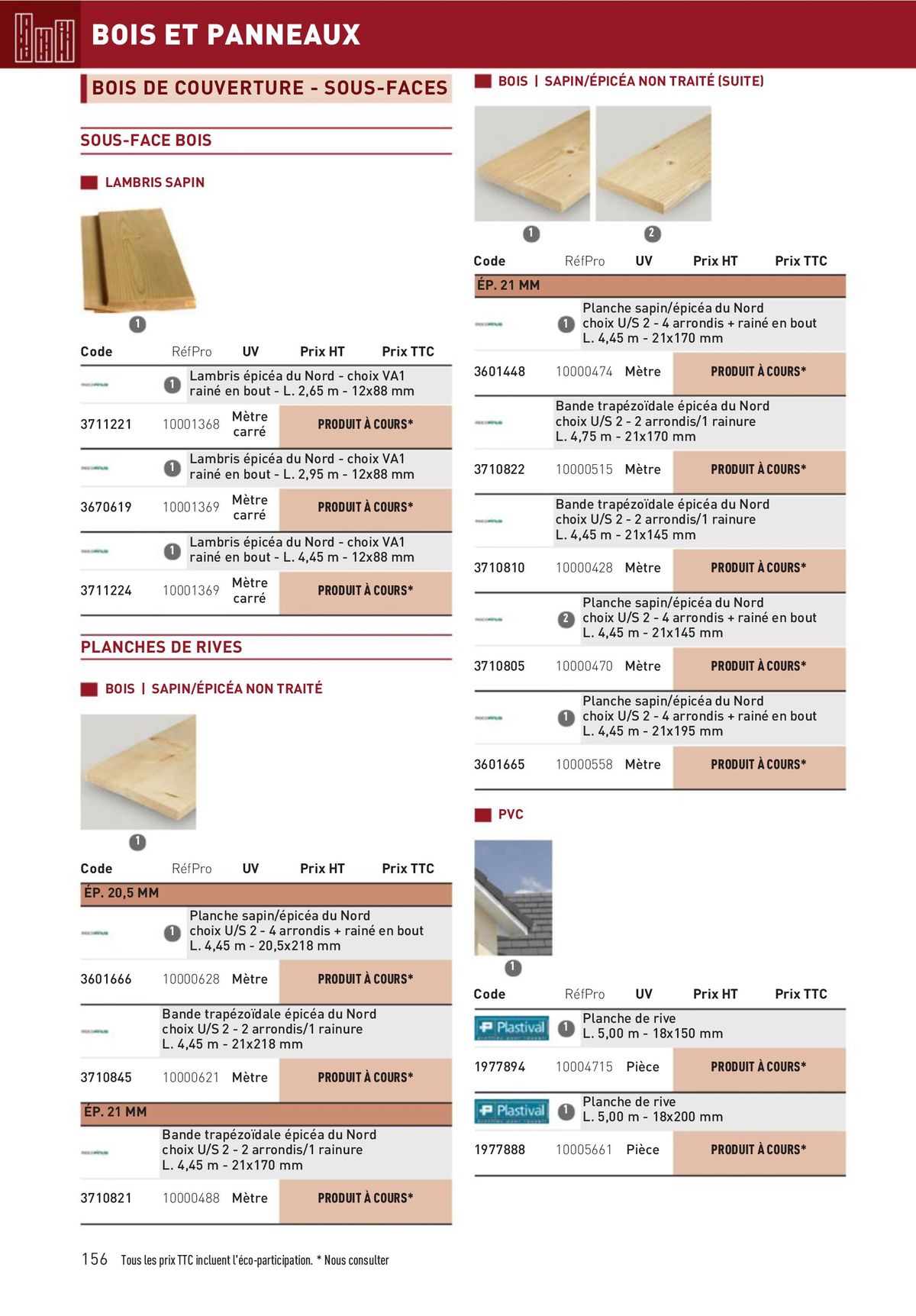 Catalogue Matériaux et Outillage, page 00156