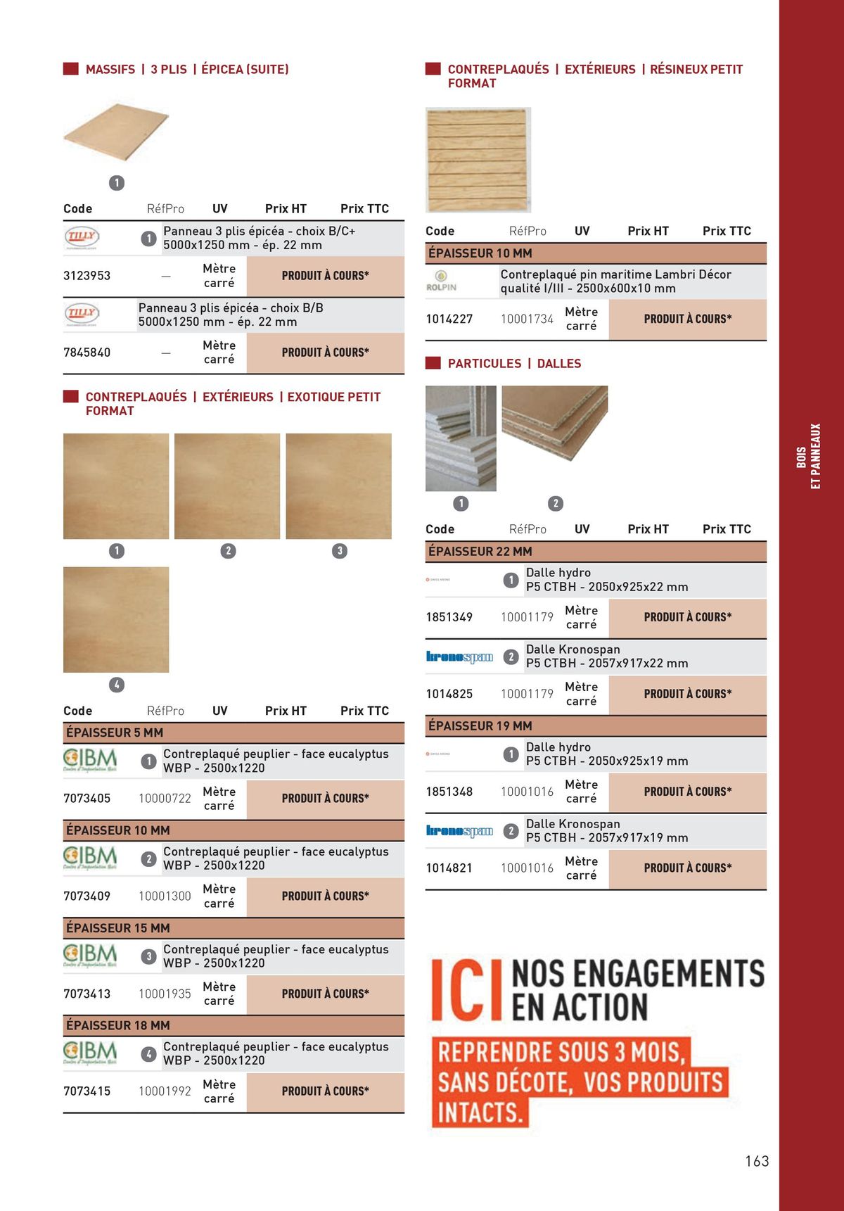 Catalogue Matériaux et Outillage, page 00163