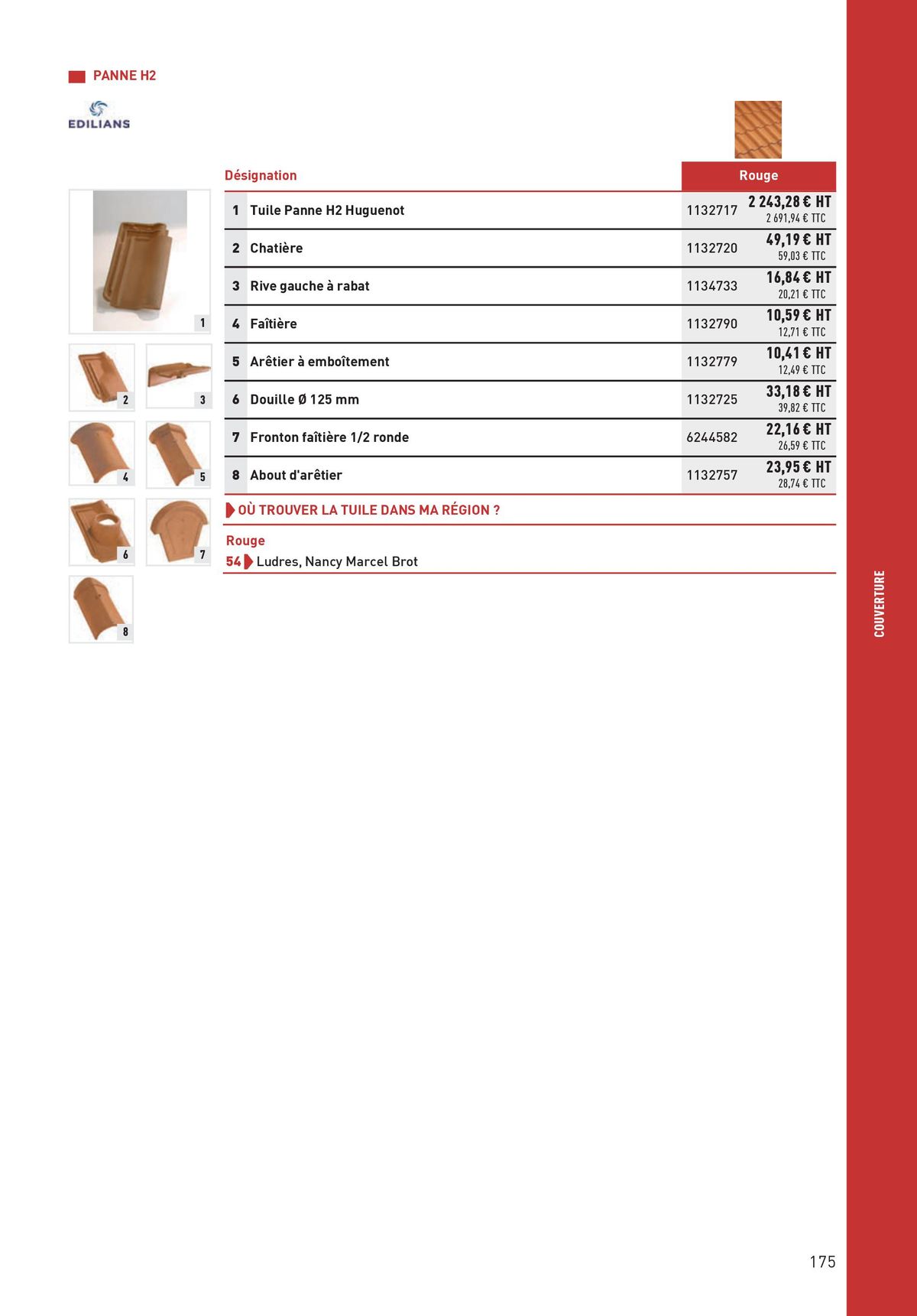 Catalogue Matériaux et Outillage, page 00175