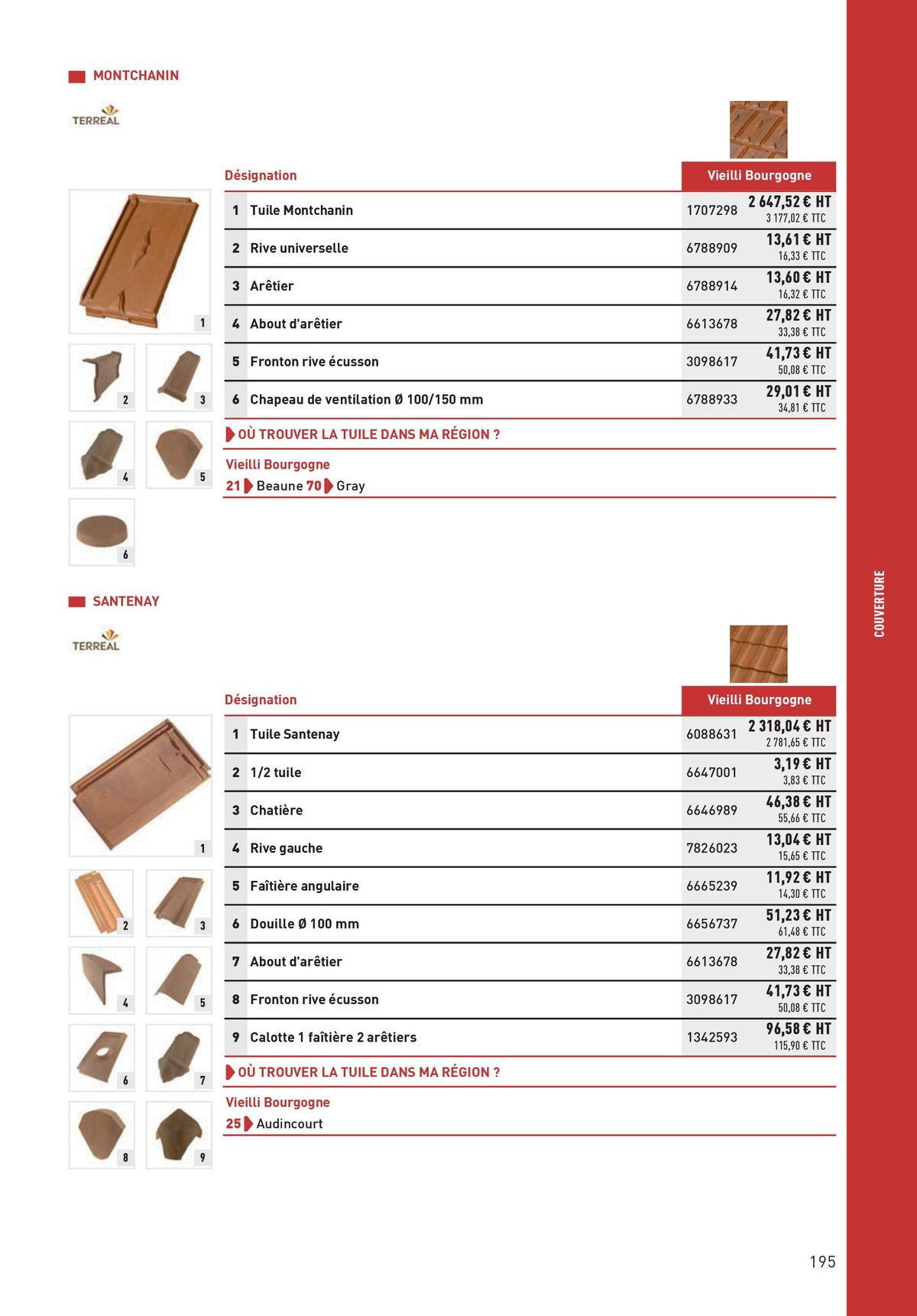 Catalogue Matériaux et Outillage, page 00195