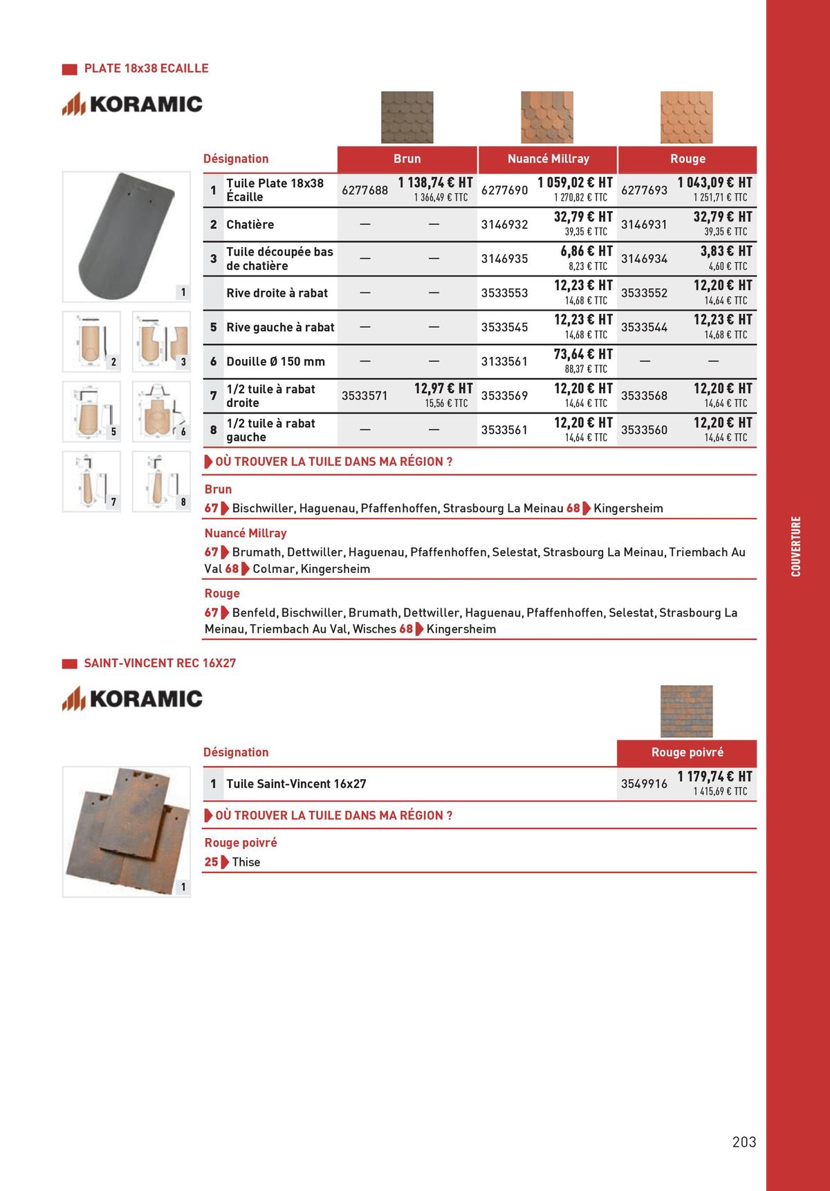 Catalogue Matériaux et Outillage, page 00203