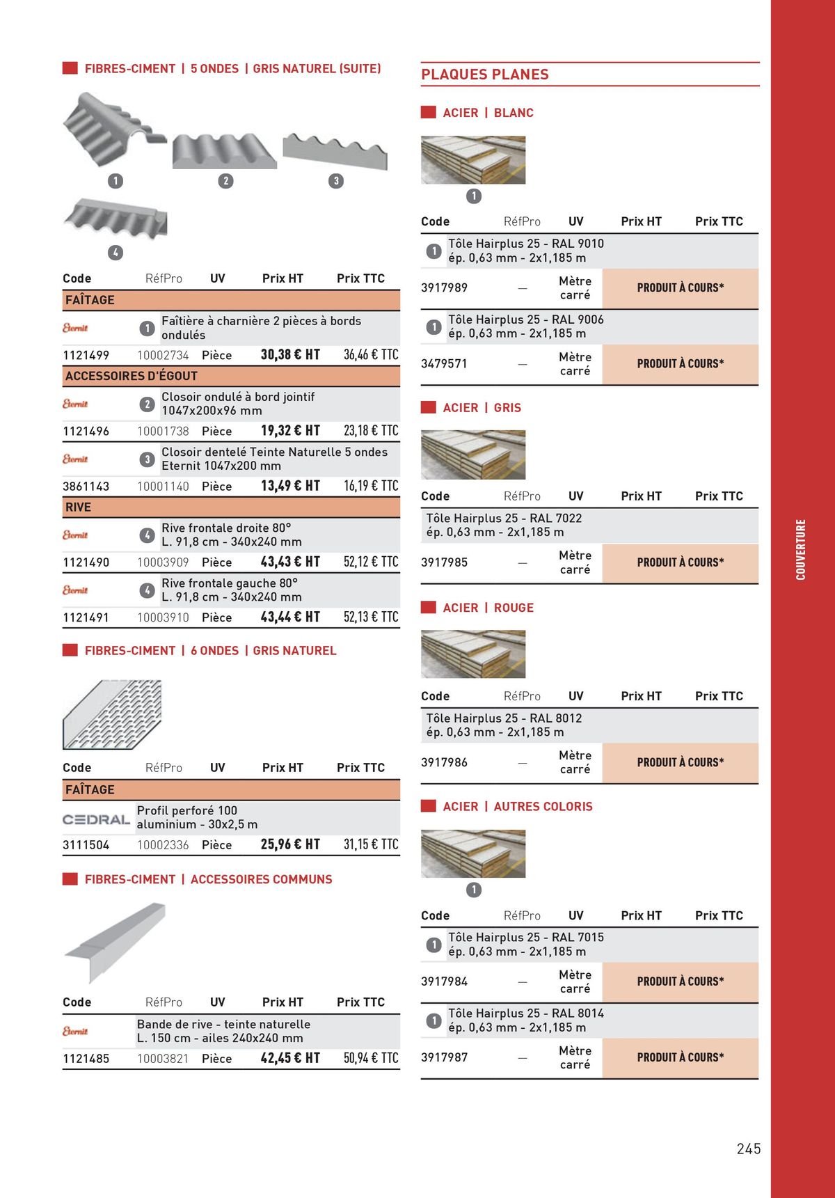 Catalogue Matériaux et Outillage, page 00245