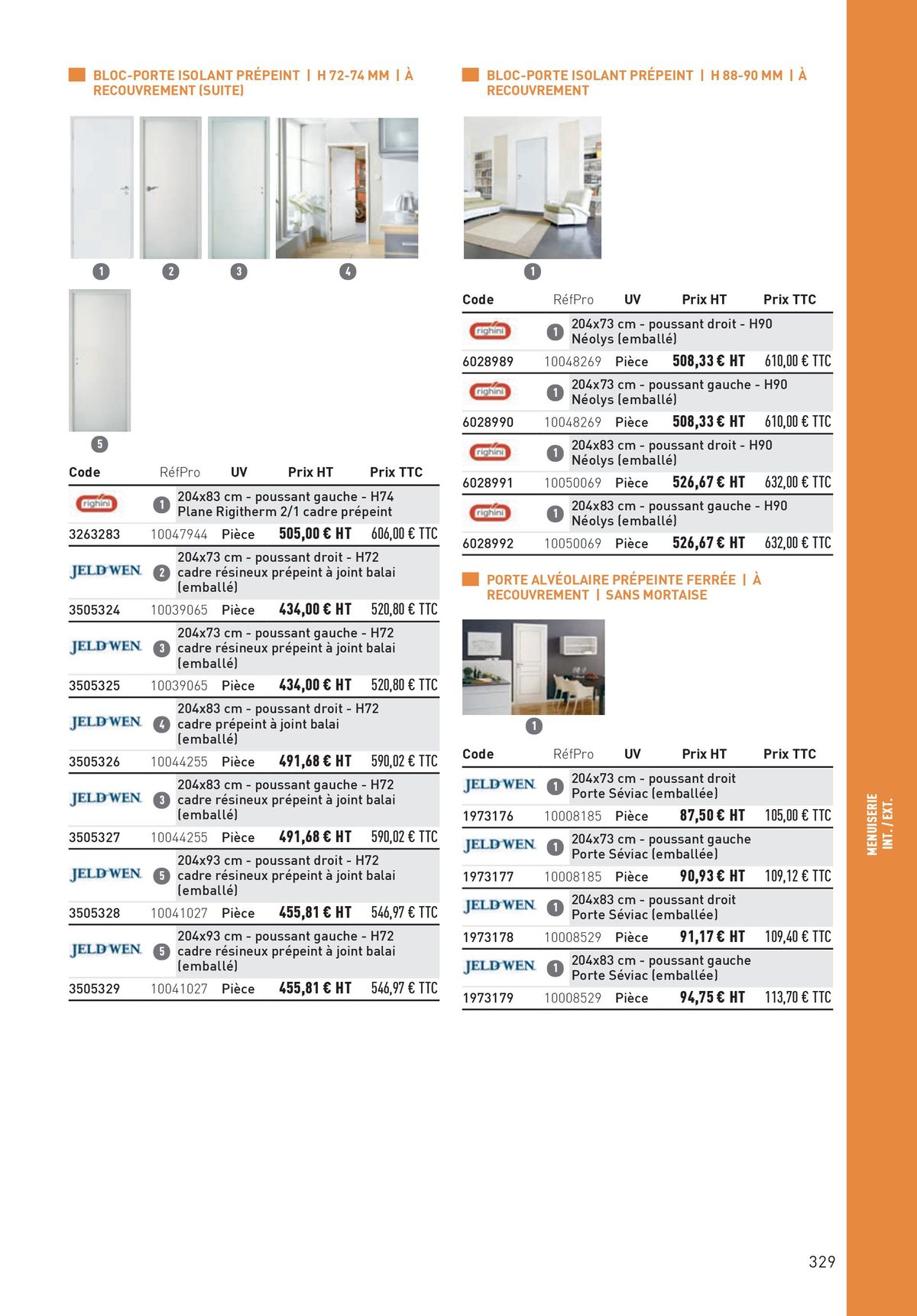 Catalogue Matériaux et Outillage, page 00329