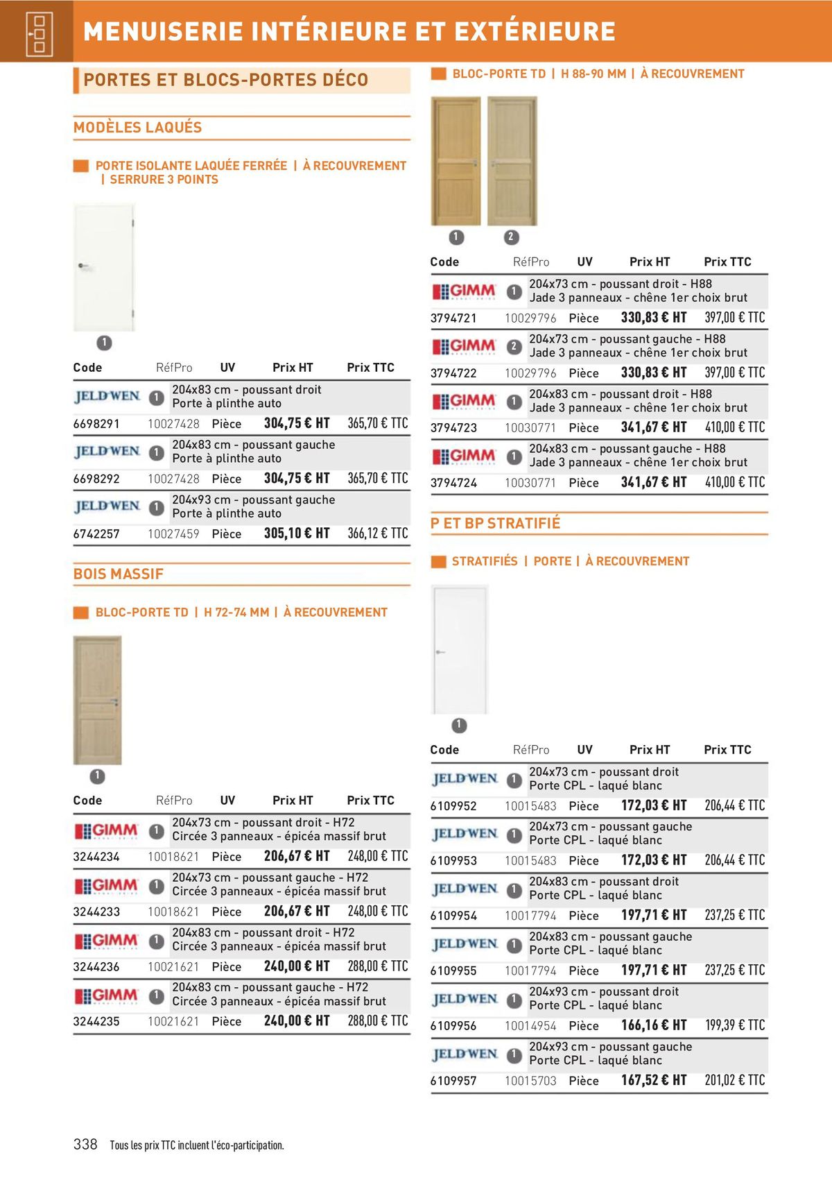 Catalogue Matériaux et Outillage, page 00338