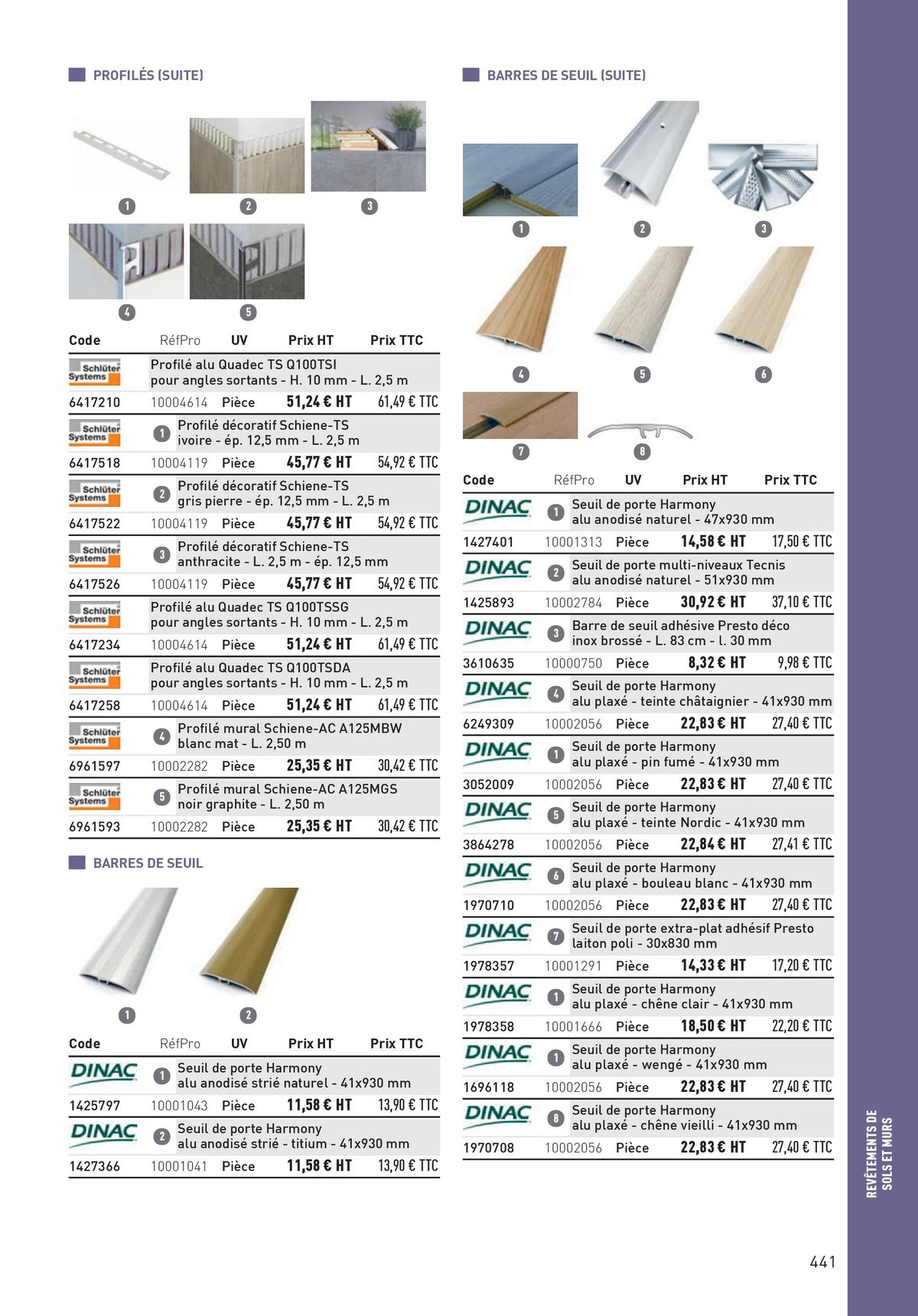 Catalogue Matériaux et Outillage, page 00441