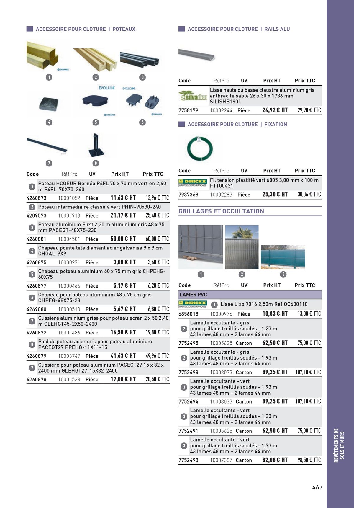 Catalogue Matériaux et Outillage, page 00467
