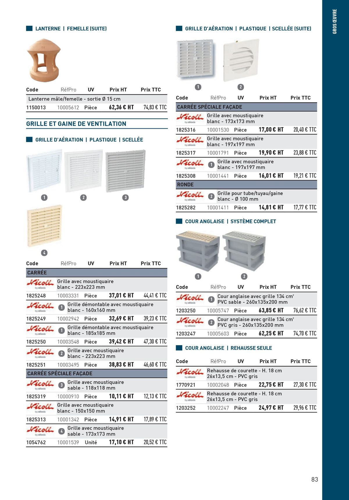 Catalogue Matériaux et Outillage, page 00083