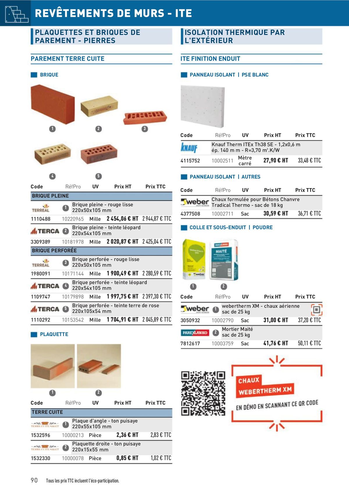 Catalogue Matériaux et Outillage, page 00090