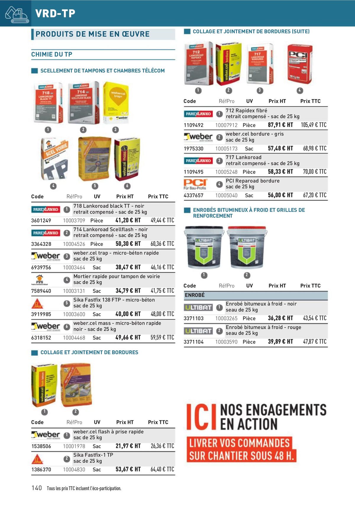 Catalogue Matériaux et Outillage, page 00140