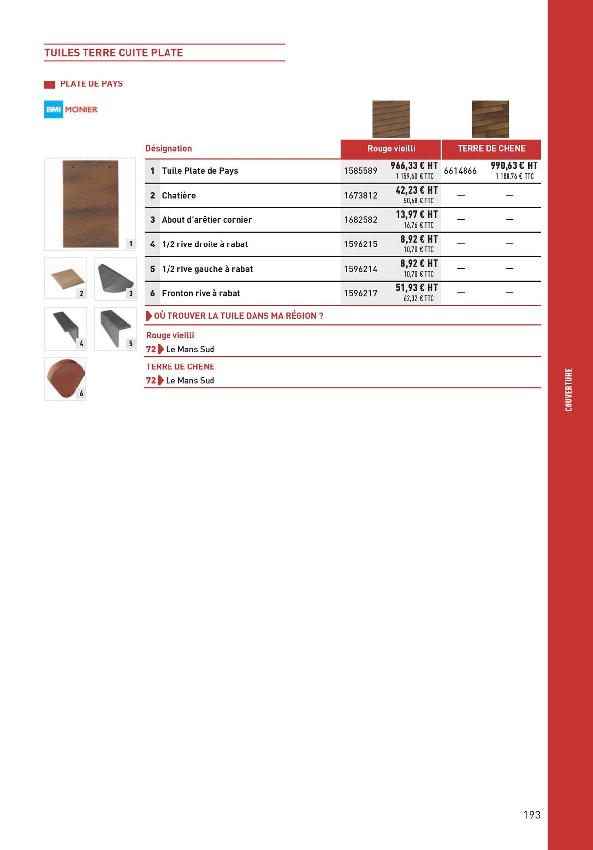 Catalogue Matériaux et Outillage, page 00193