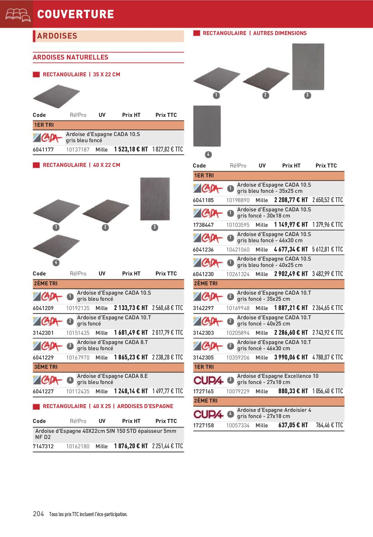 Catalogue Matériaux et Outillage, page 00204