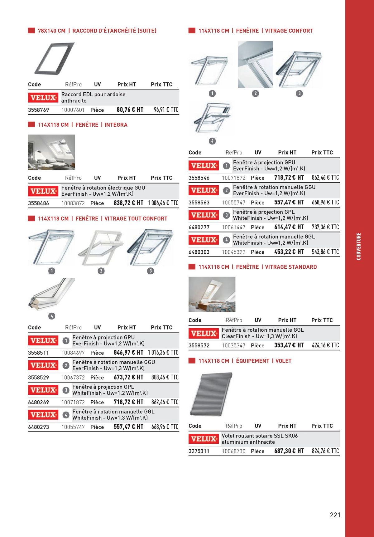 Catalogue Matériaux et Outillage, page 00221