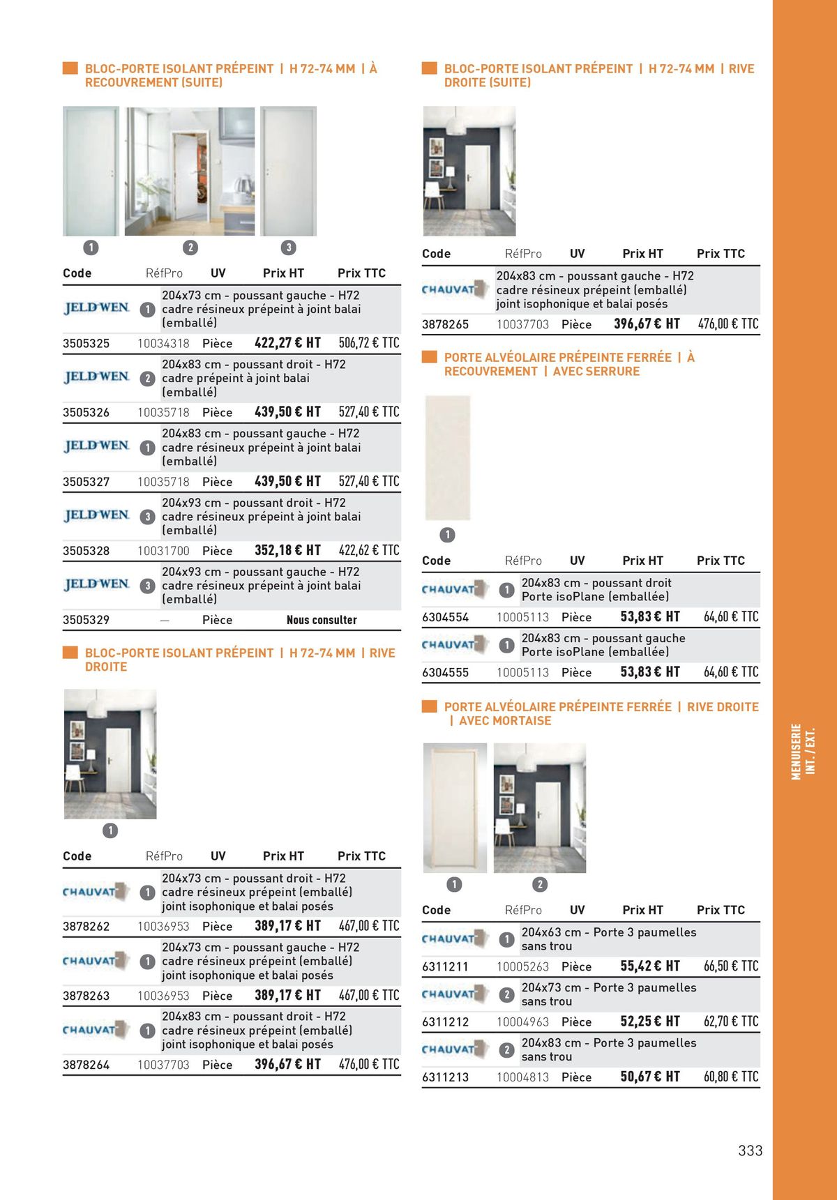 Catalogue Matériaux et Outillage, page 00333