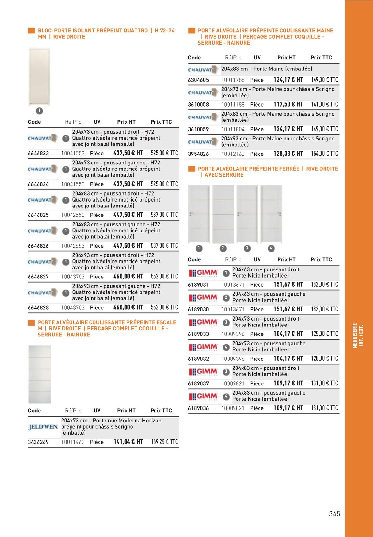 Catalogue Matériaux et Outillage, page 00345