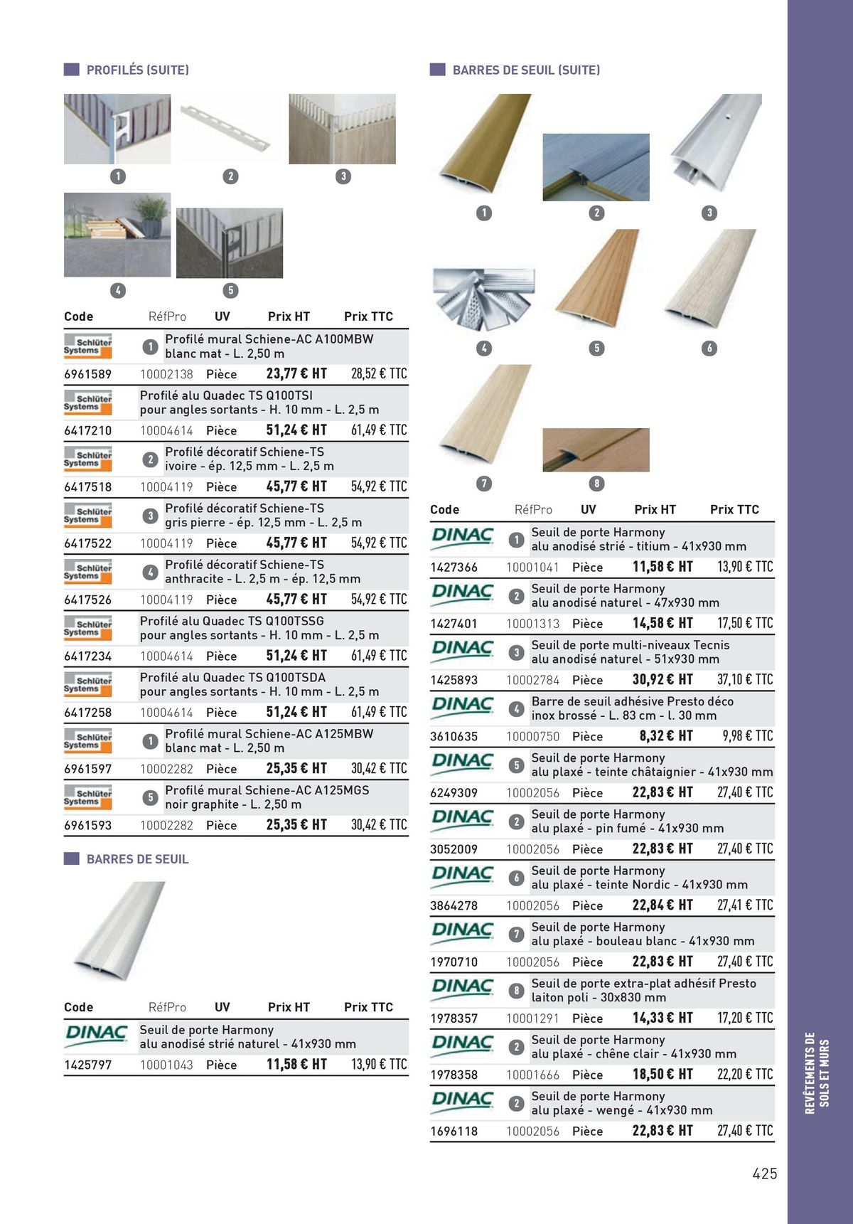 Catalogue Matériaux et Outillage, page 00425