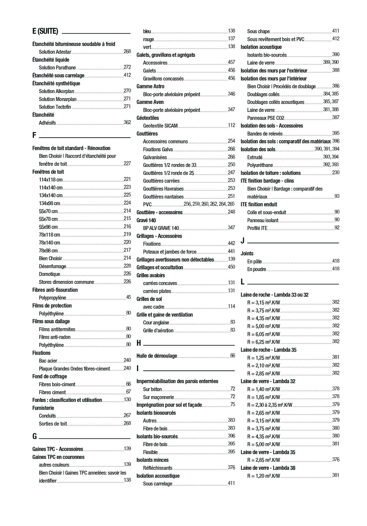 Catalogue Matériaux et Outillage, page 00470