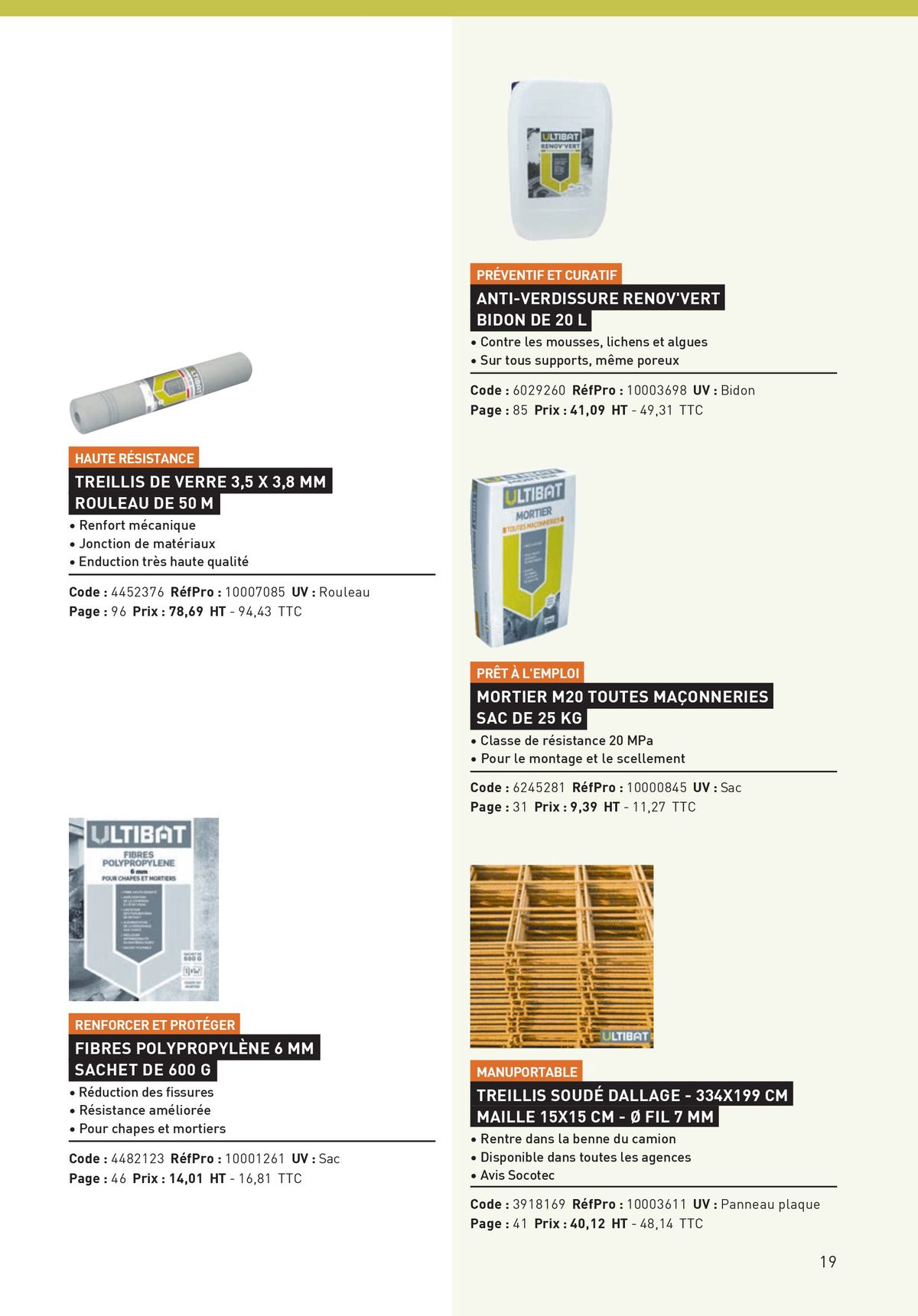 Catalogue Matériaux et Outillage, page 00019