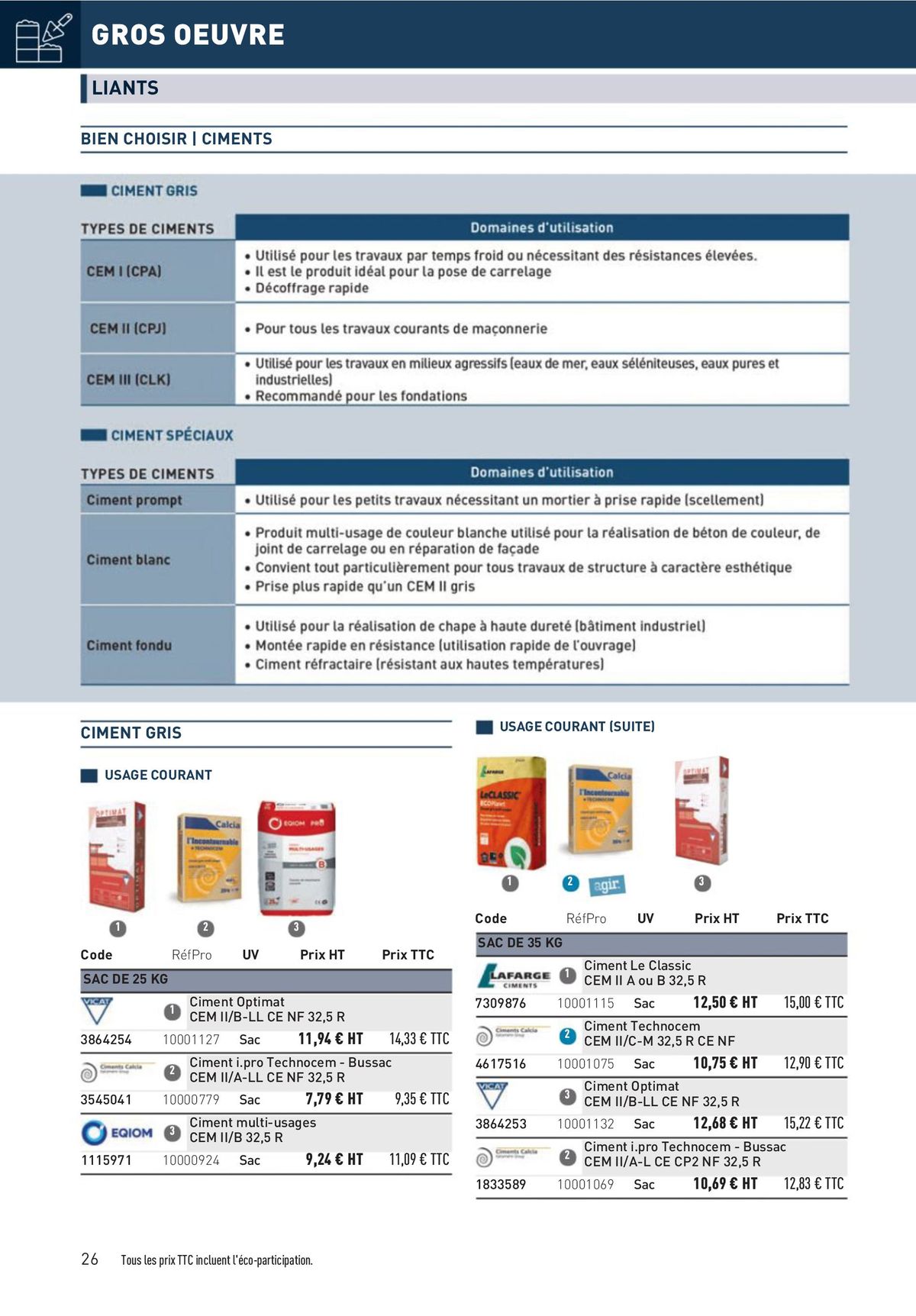 Catalogue Matériaux et Outillage, page 00026