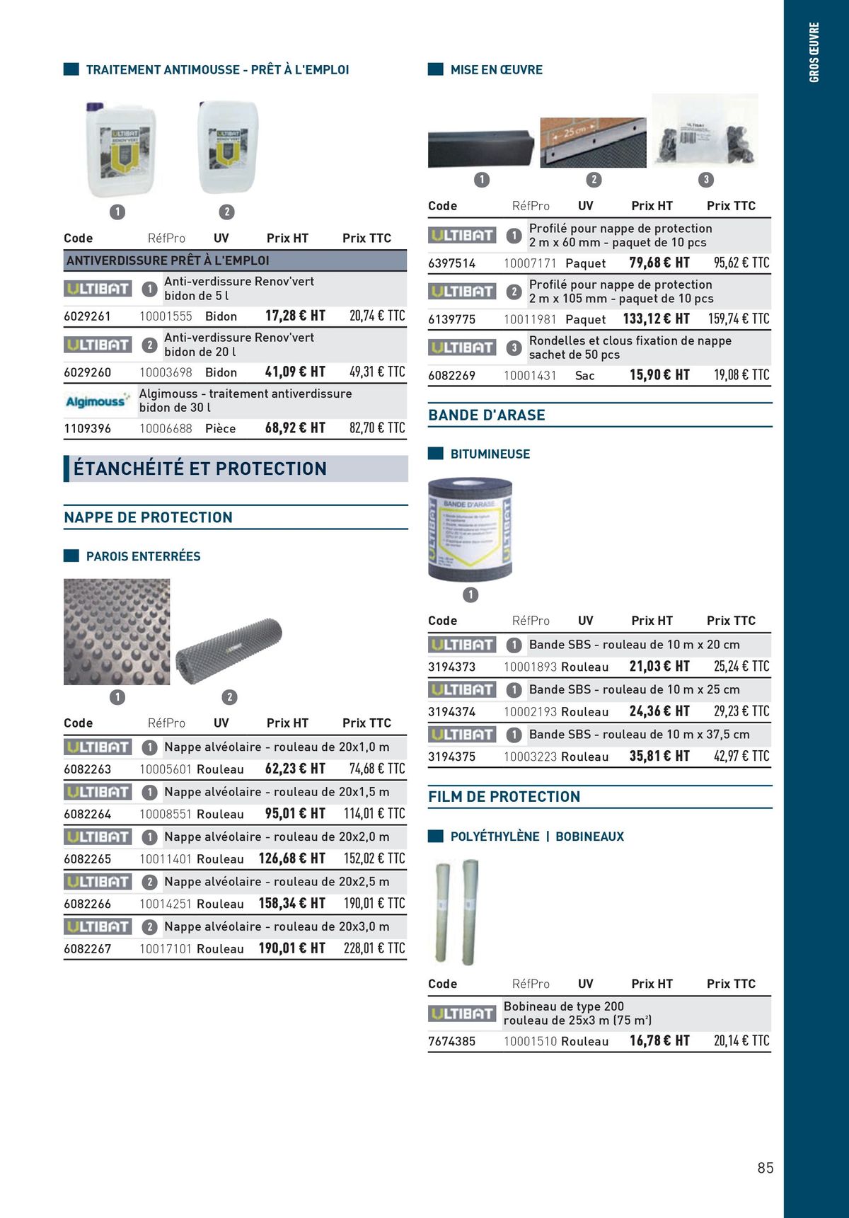 Catalogue Matériaux et Outillage, page 00085