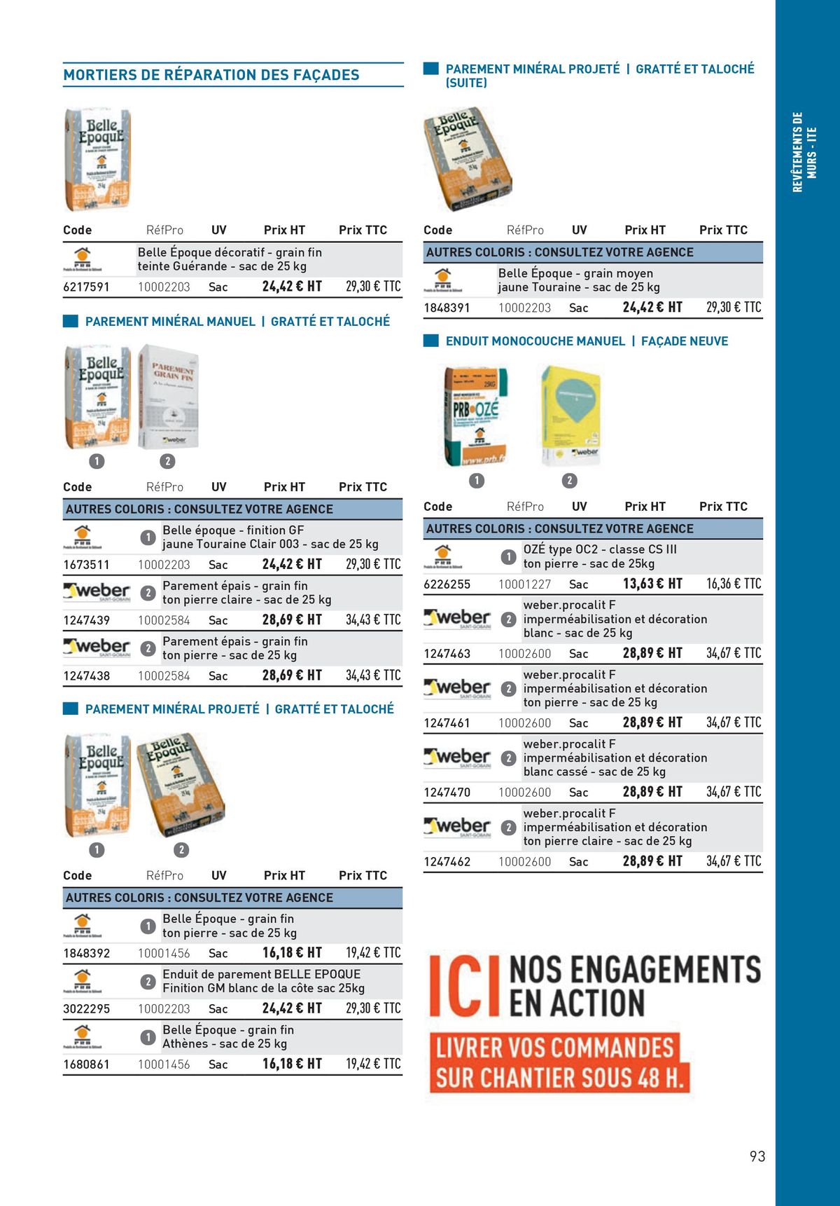 Catalogue Matériaux et Outillage, page 00093