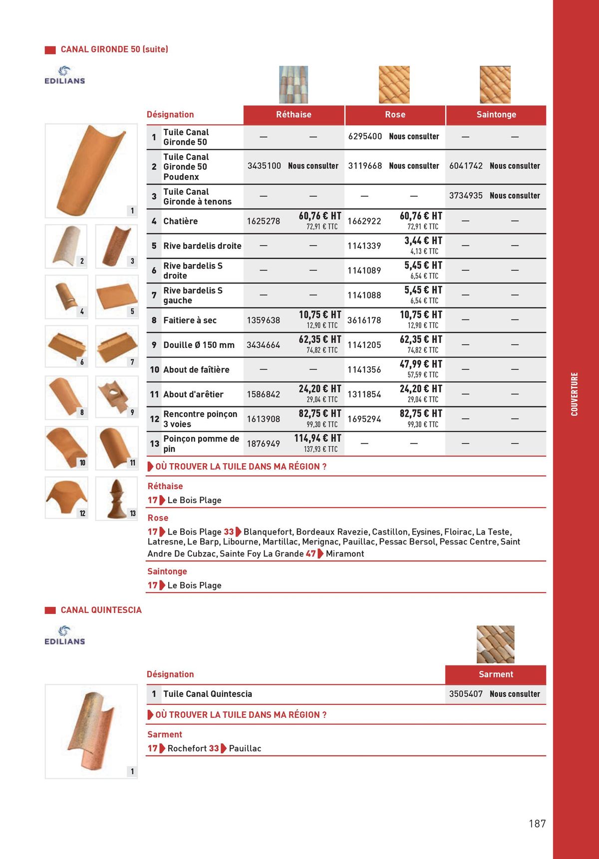 Catalogue Matériaux et Outillage, page 00187