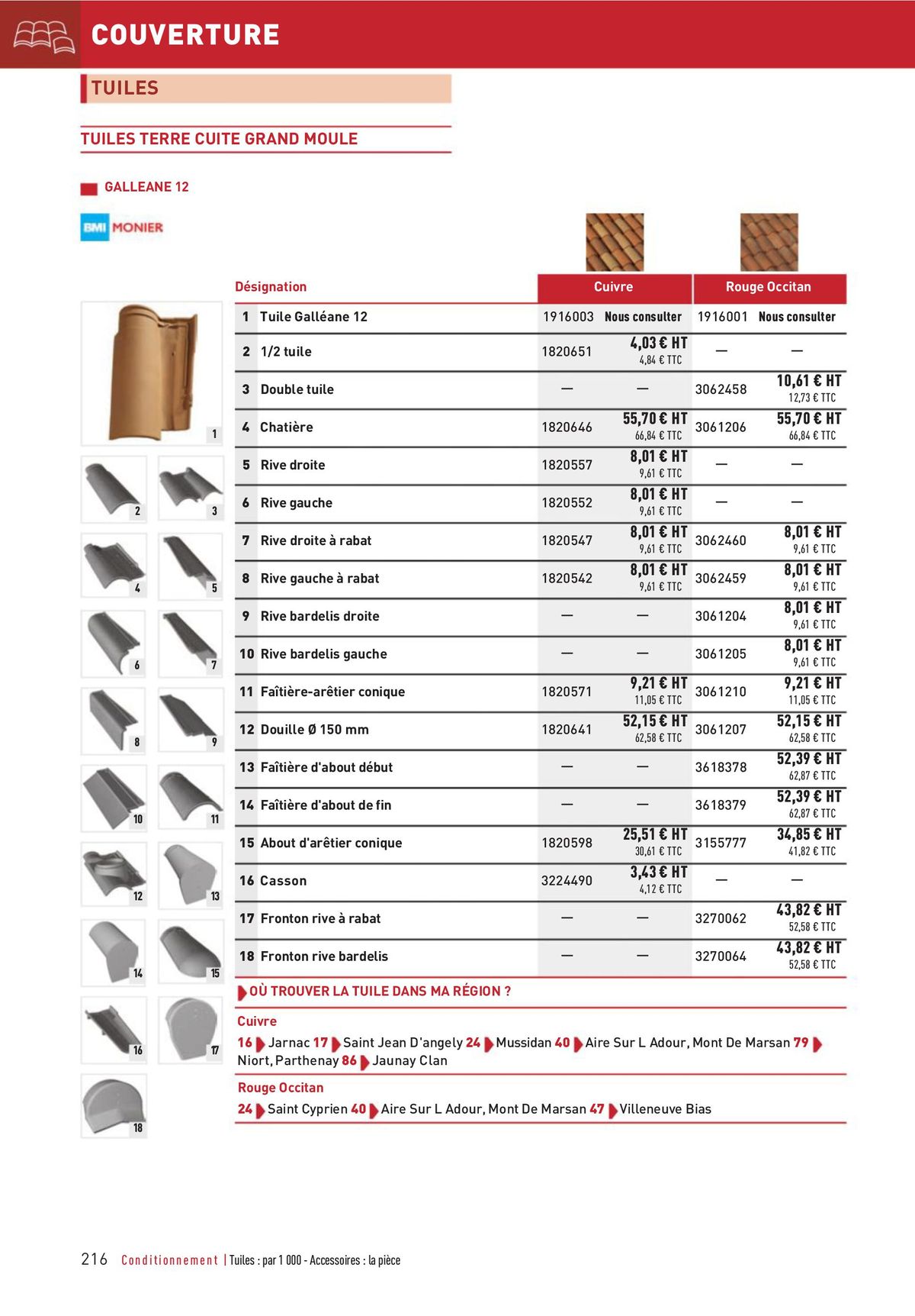 Catalogue Matériaux et Outillage, page 00216