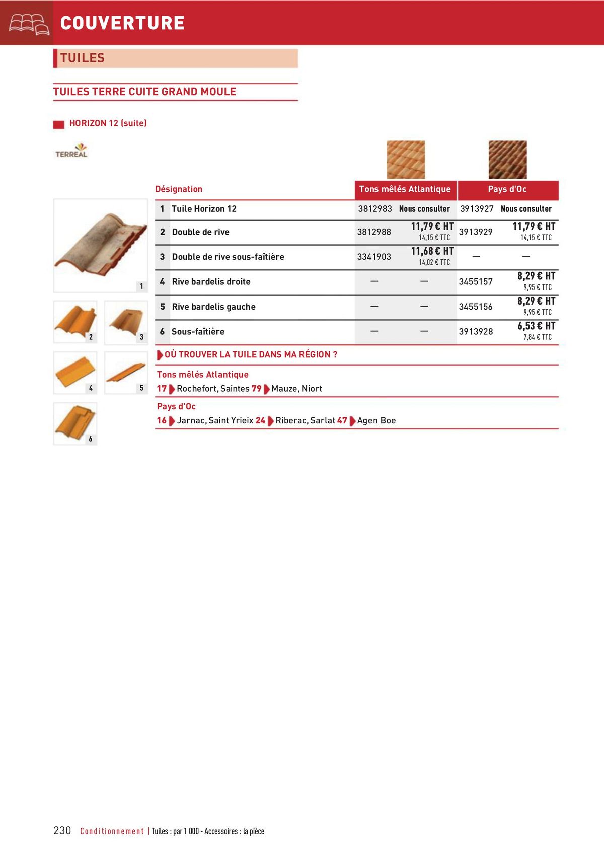 Catalogue Matériaux et Outillage, page 00230