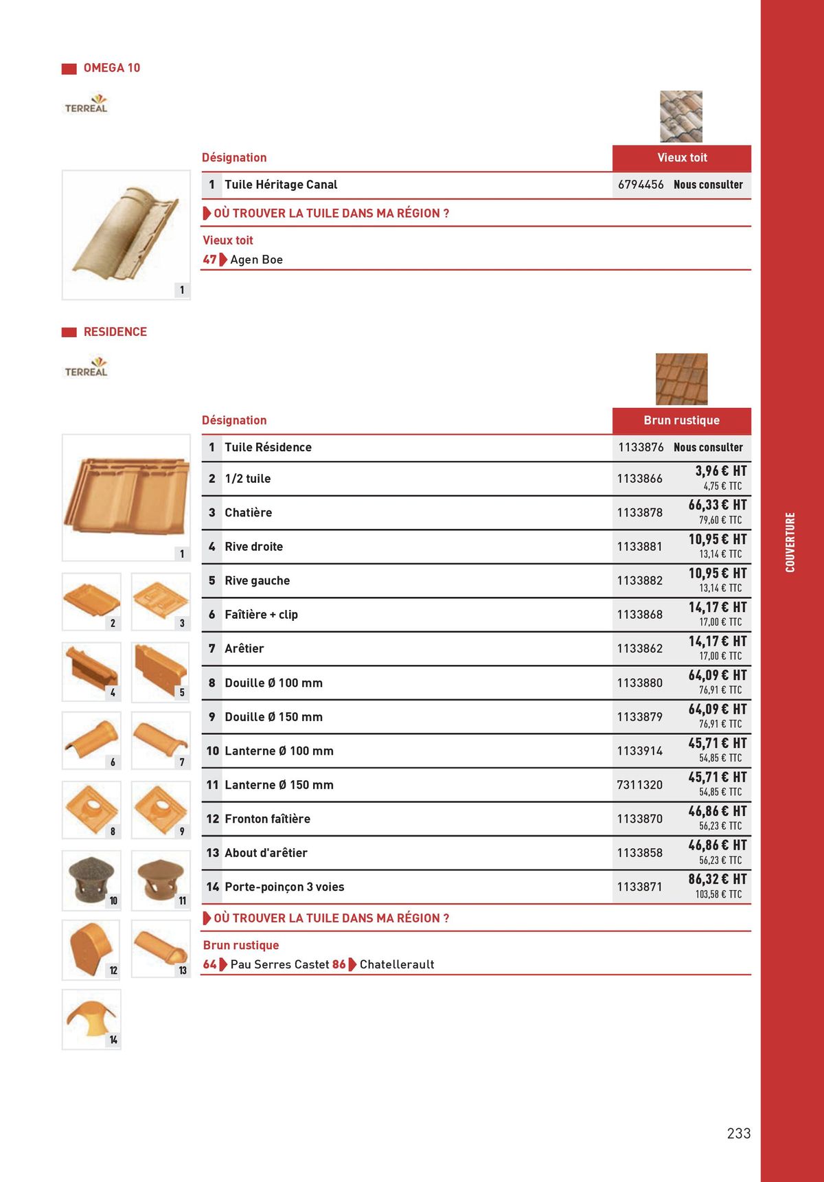 Catalogue Matériaux et Outillage, page 00233