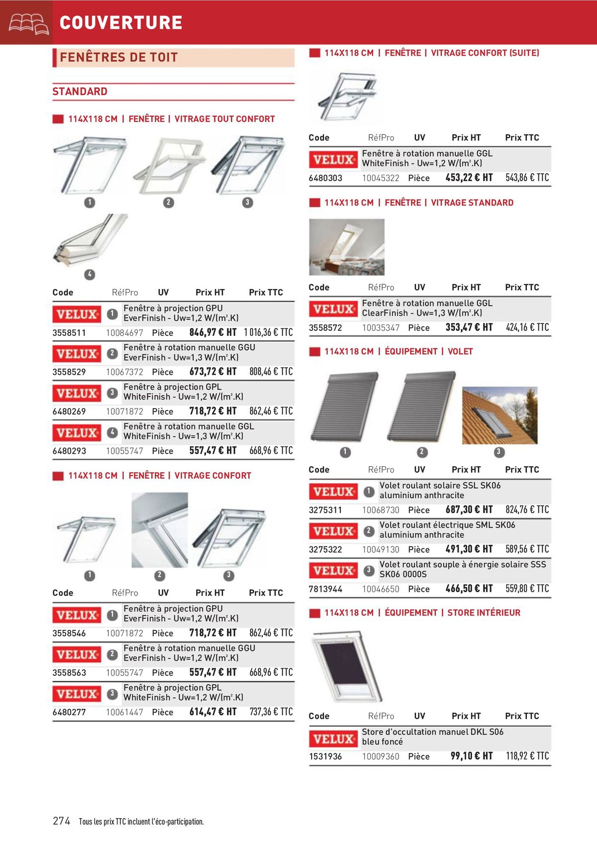 Catalogue Matériaux et Outillage, page 00274