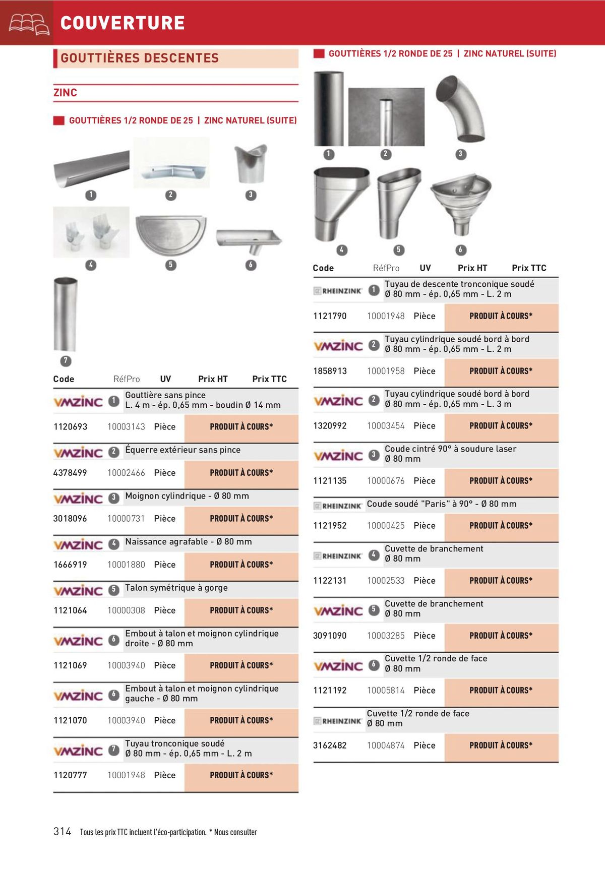 Catalogue Matériaux et Outillage, page 00314