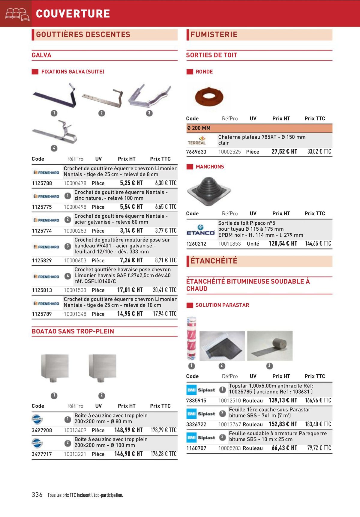 Catalogue Matériaux et Outillage, page 00336