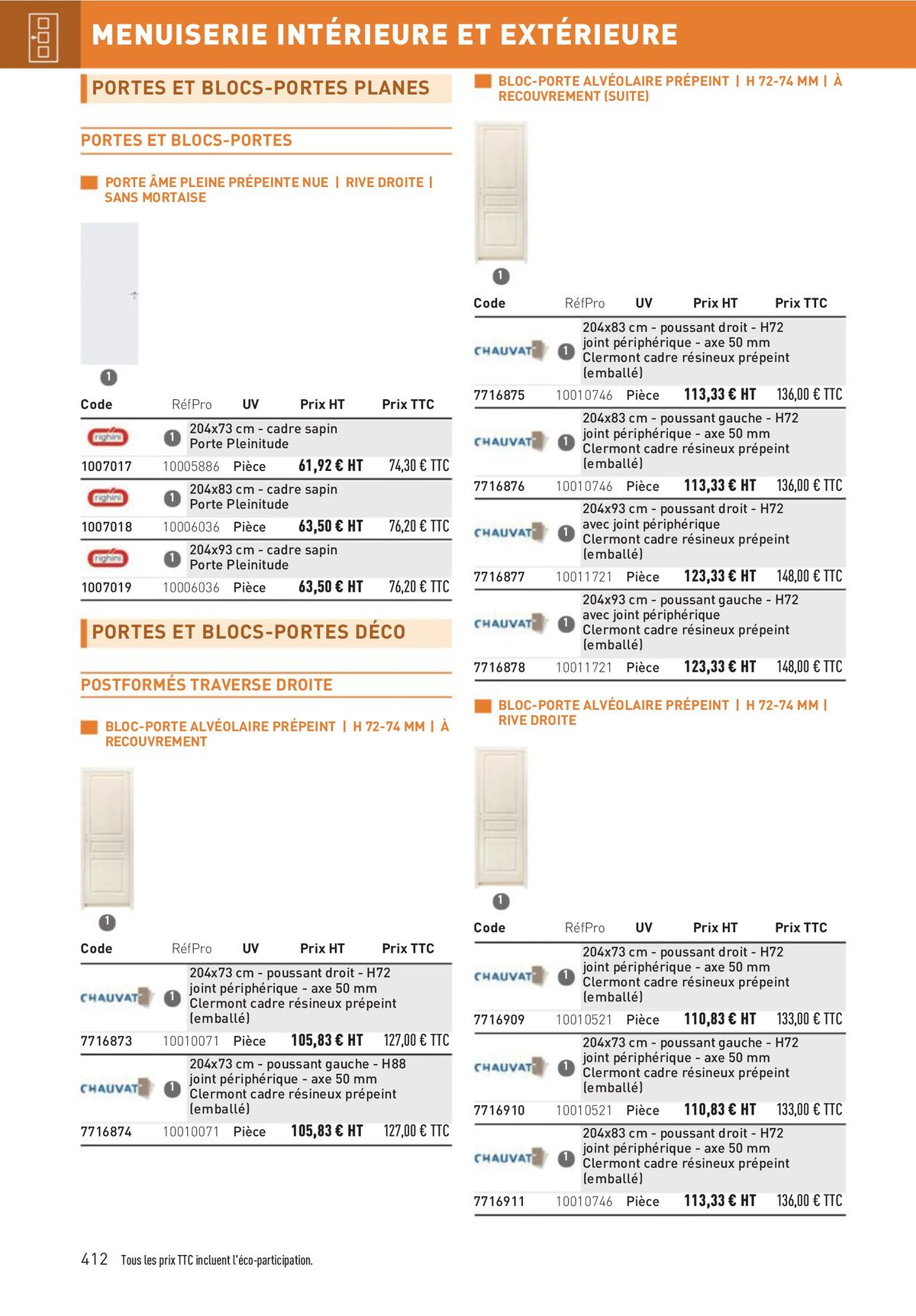 Catalogue Matériaux et Outillage, page 00412