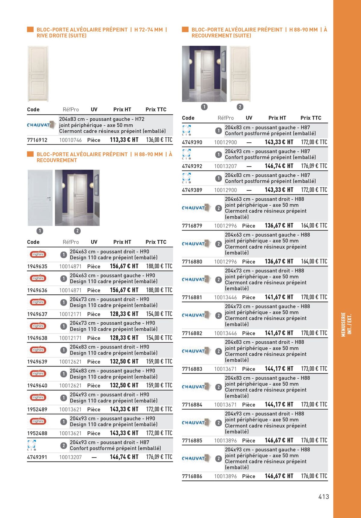 Catalogue Matériaux et Outillage, page 00413